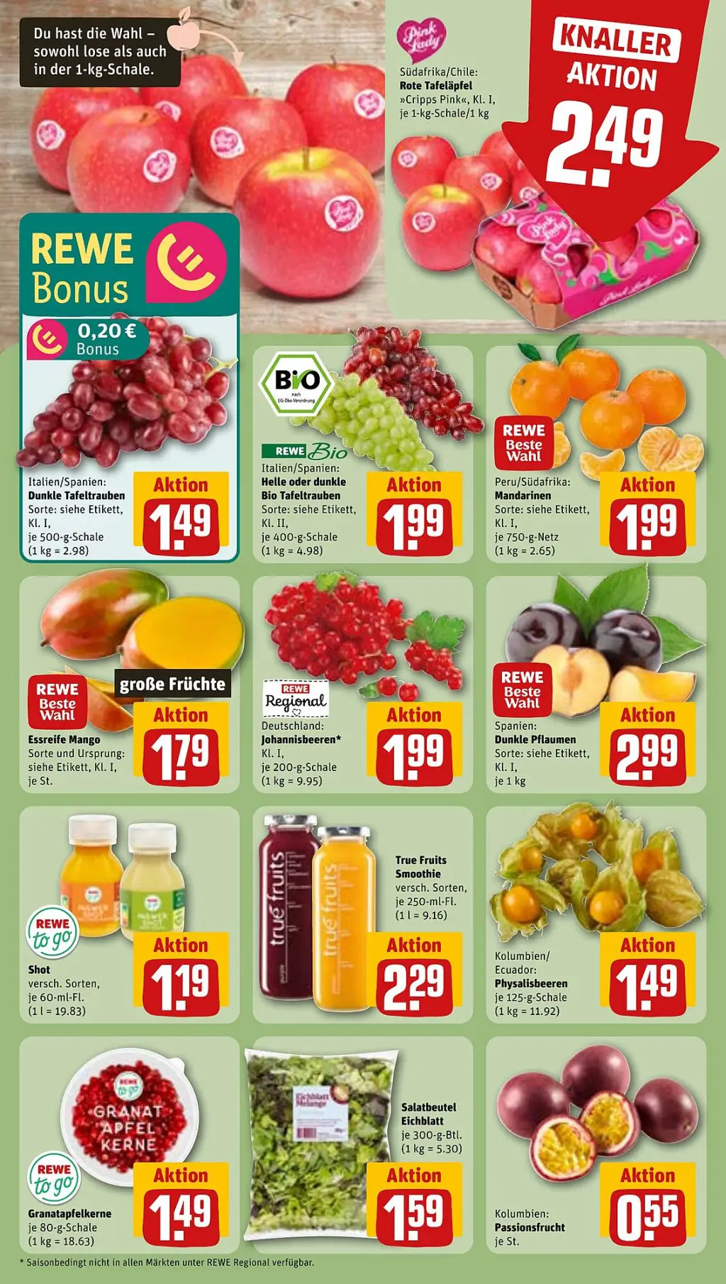 REWE Prospekt KW36 mit aktuellen Angeboten und attraktiven Rabatten – günstige Lebensmittel, Sparen Sie bei REWE Prospekt diese Woche!