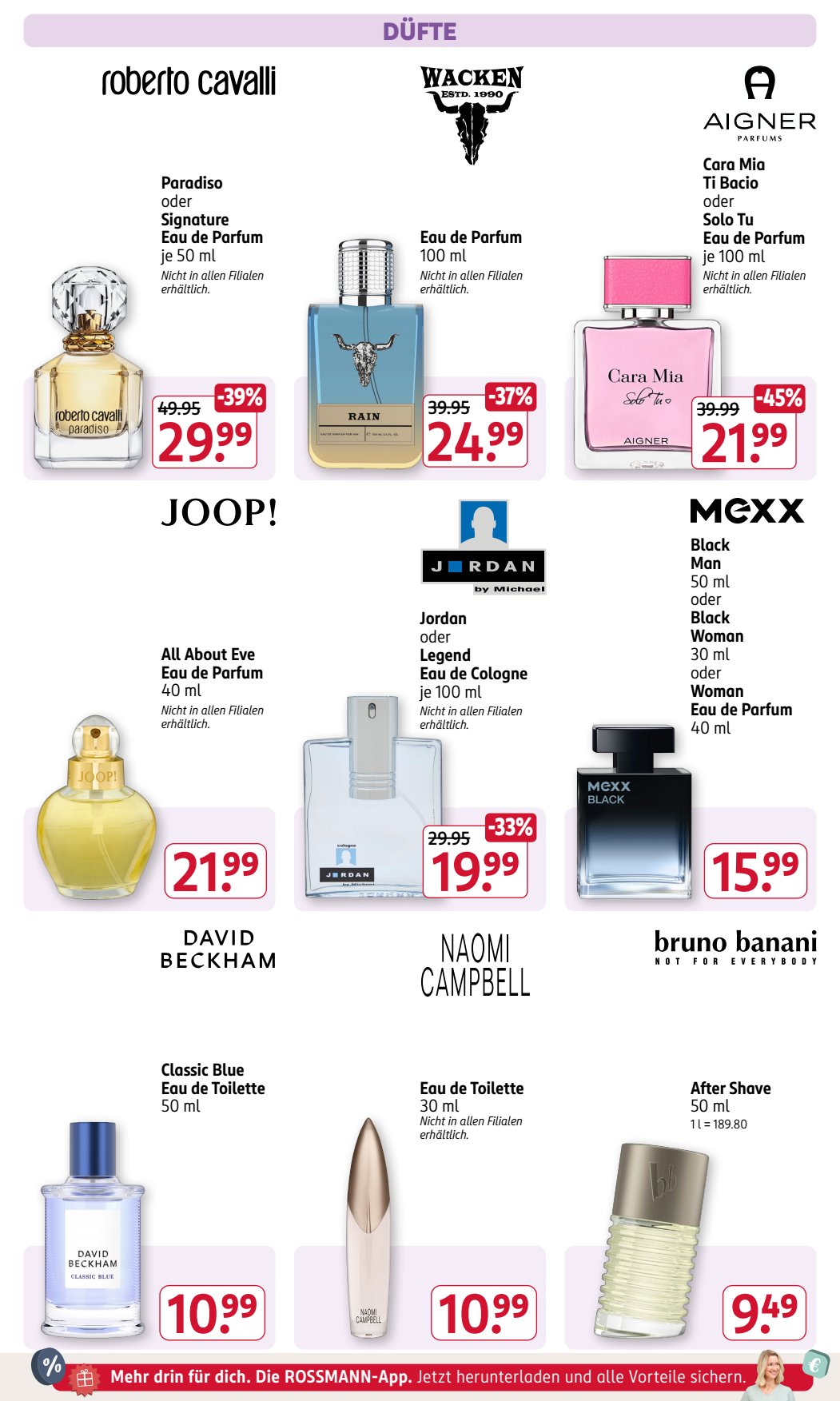 Rossmann Prospekt KW36 mit aktuellen Angeboten und attraktiven Rabatten – günstige Lebensmittel, Sparen Sie bei Rossmann Prospekt diese Woche!