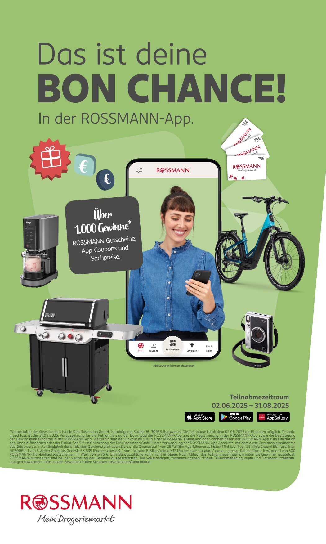 Rossmann Prospekt KW35 mit aktuellen Angeboten und attraktiven Rabatten – günstige Lebensmittel, Sparen Sie bei Rossmann Prospekt diese Woche!