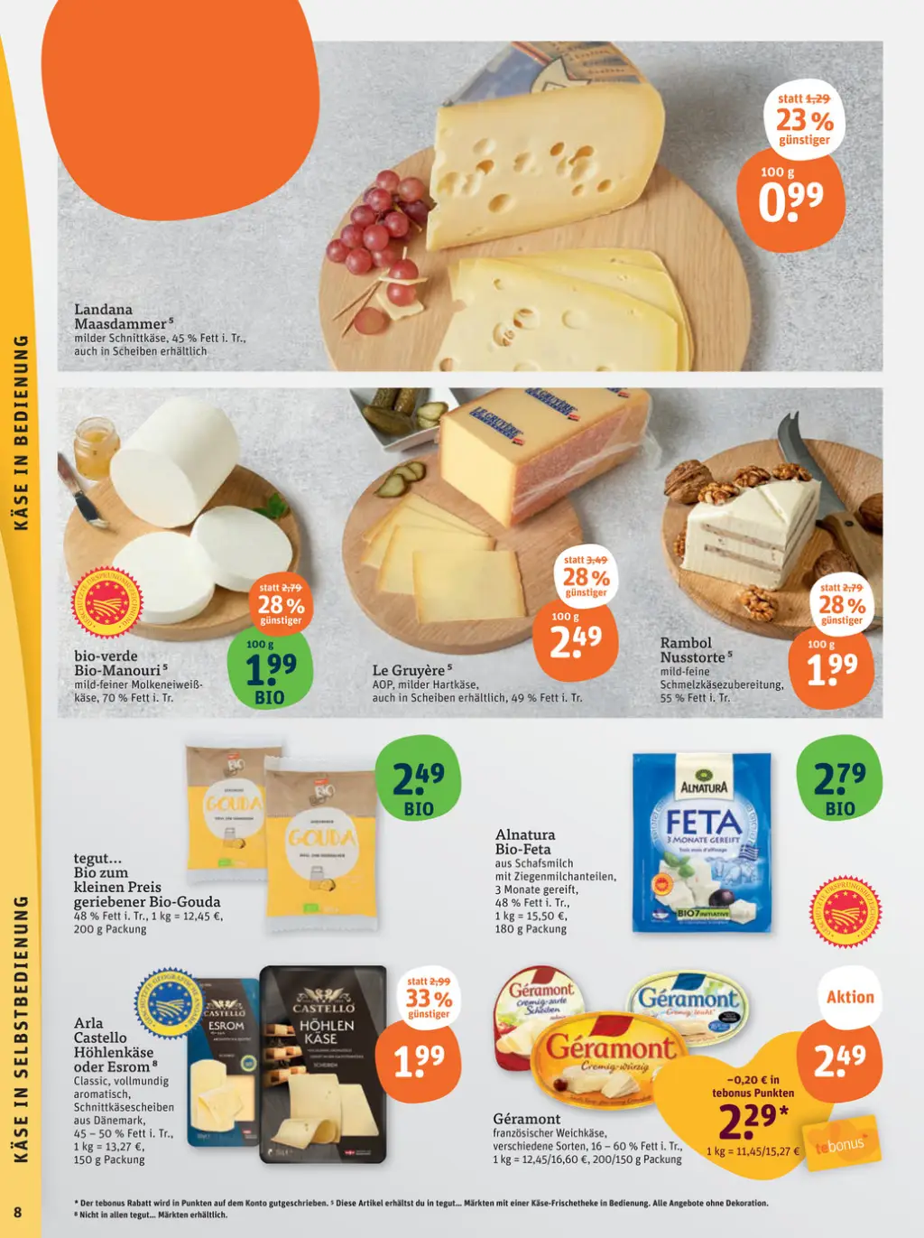 tegut Prospekt KW36 mit aktuellen Angeboten und attraktiven Rabatten – günstige Lebensmittel, Sparen Sie bei tegut Prospekt diese Woche!