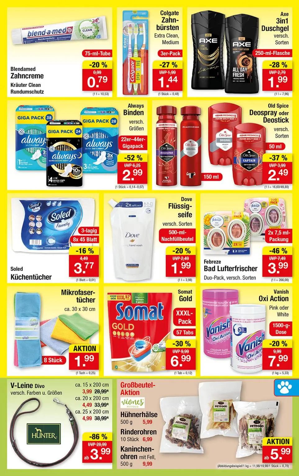 Zimmermann Prospekt KW34 mit aktuellen Angeboten und attraktiven Rabatten – günstige Lebensmittel, Sparen Sie bei Zimmermann Prospekt diese Woche!