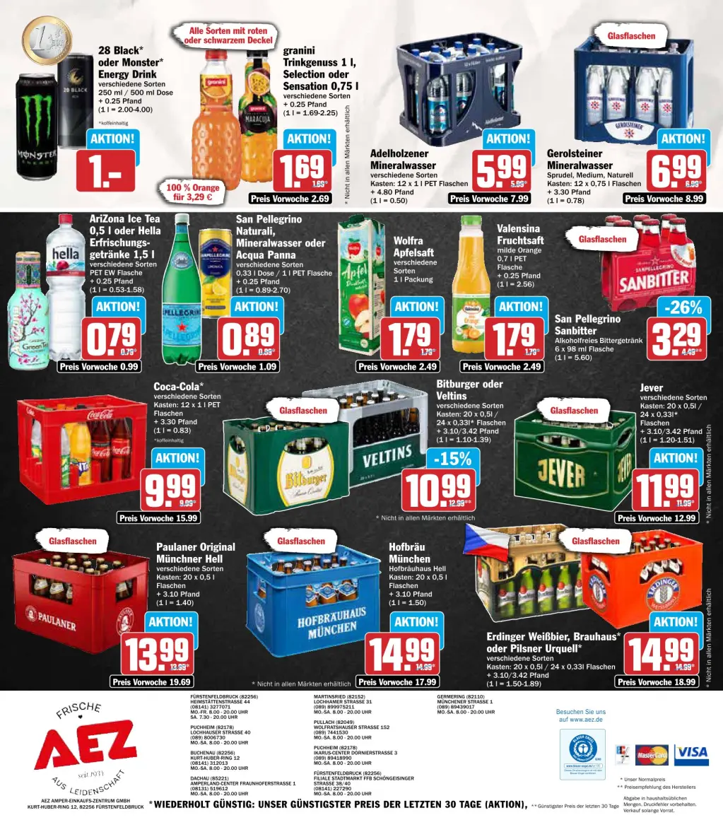 AEZ Prospekt KW39 mit aktuellen Angeboten und attraktiven Rabatten – günstige Lebensmittel, Sparen Sie bei AEZ Prospekt diese Woche!