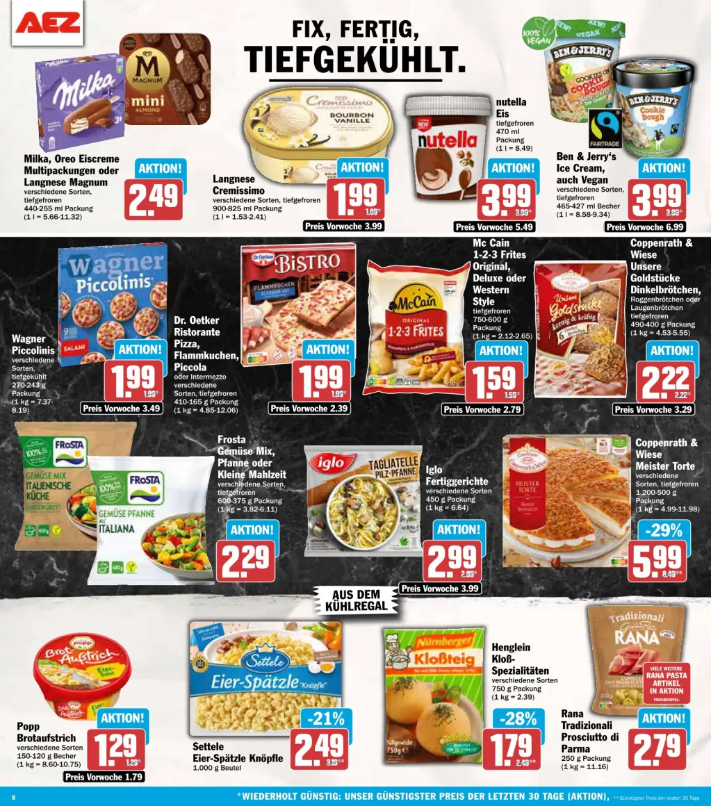 AEZ Prospekt KW39 mit aktuellen Angeboten und attraktiven Rabatten – günstige Lebensmittel, Sparen Sie bei AEZ Prospekt diese Woche!