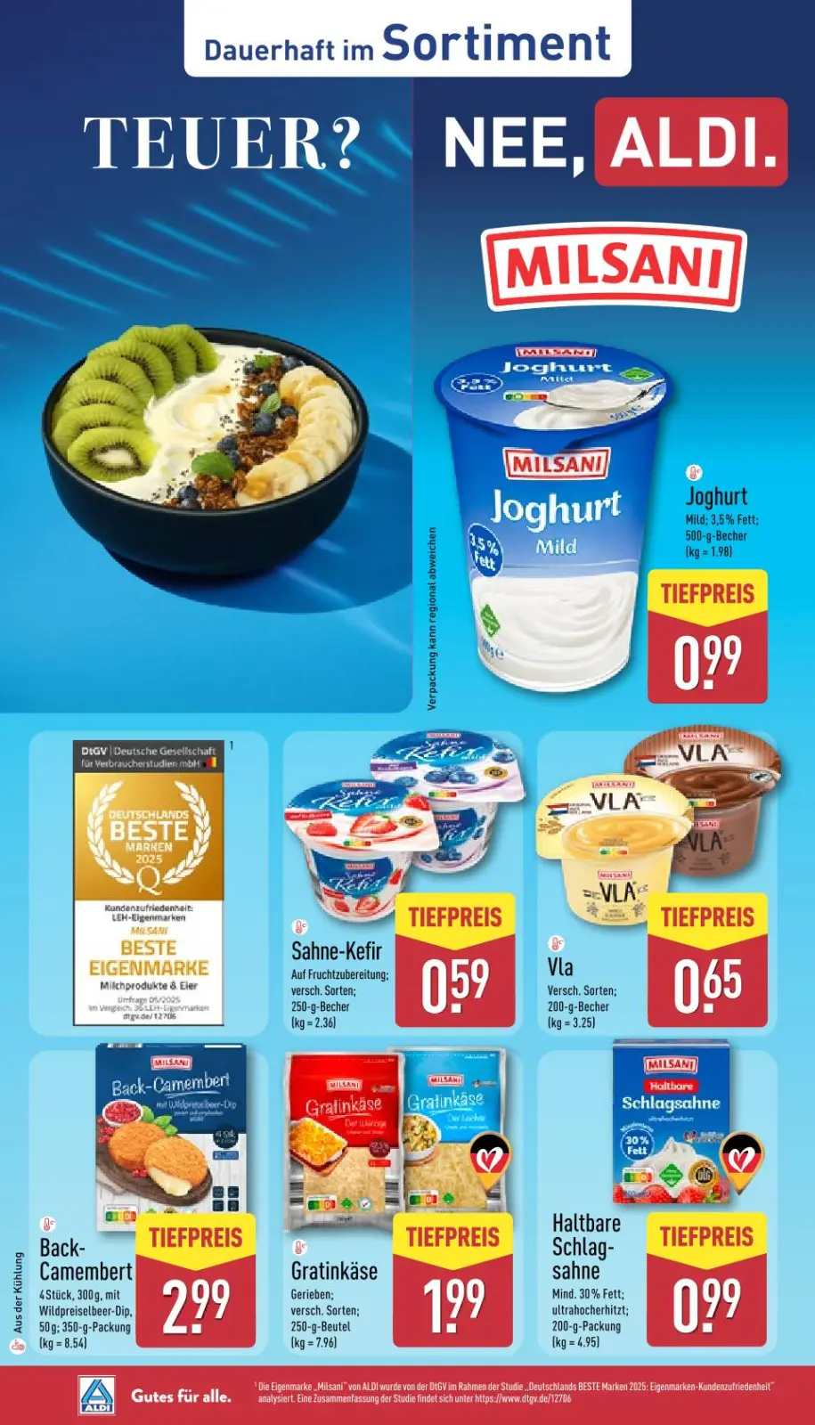 Aldi Nord Prospekt KW39 mit aktuellen Angeboten und attraktiven Rabatten – günstige Lebensmittel, Sparen Sie bei Aldi Nord Prospekt diese Woche!