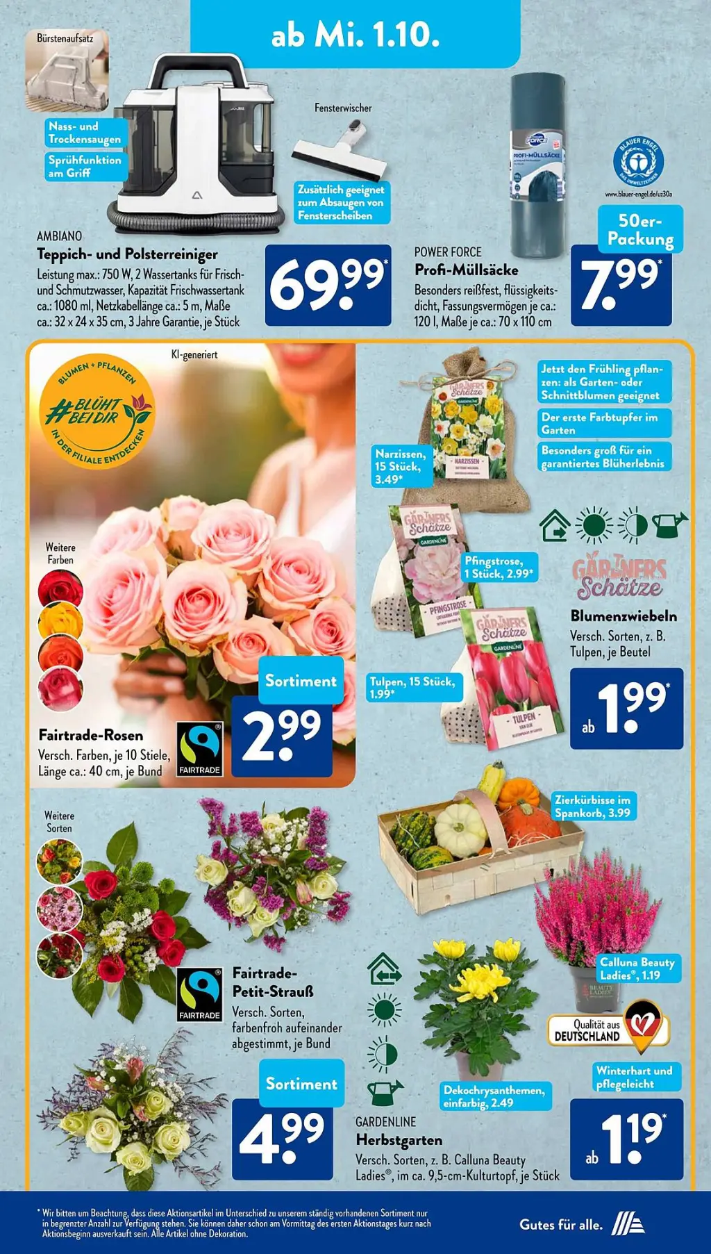 Aldi Süd Prospekt KW40 mit aktuellen Angeboten und attraktiven Rabatten – günstige Lebensmittel, Sparen Sie bei Aldi Süd Prospekt diese Woche!
