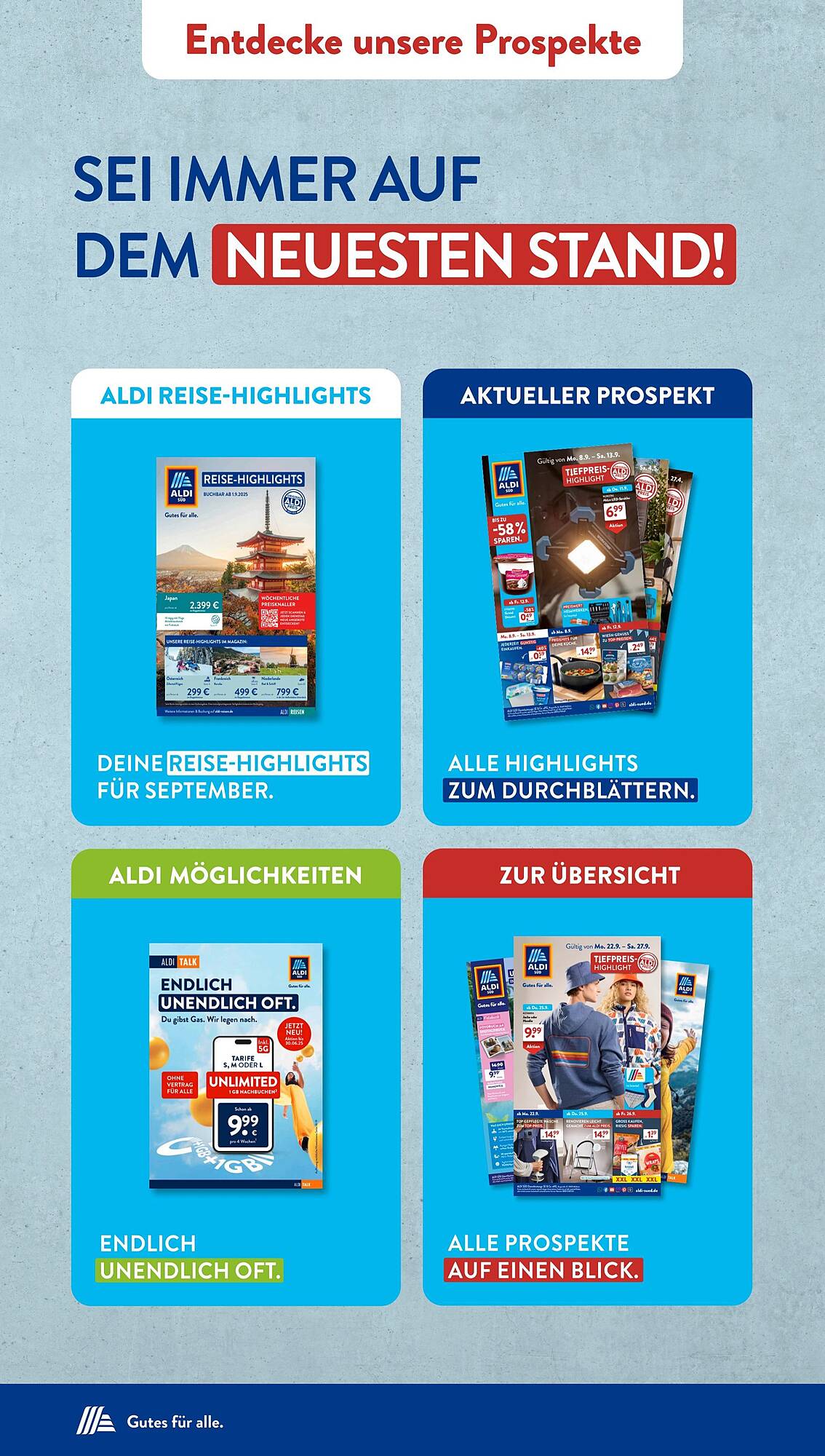 Aldi Süd Prospekt KW38 mit aktuellen Angeboten und attraktiven Rabatten – günstige Lebensmittel, Sparen Sie bei Aldi Süd Prospekt diese Woche!