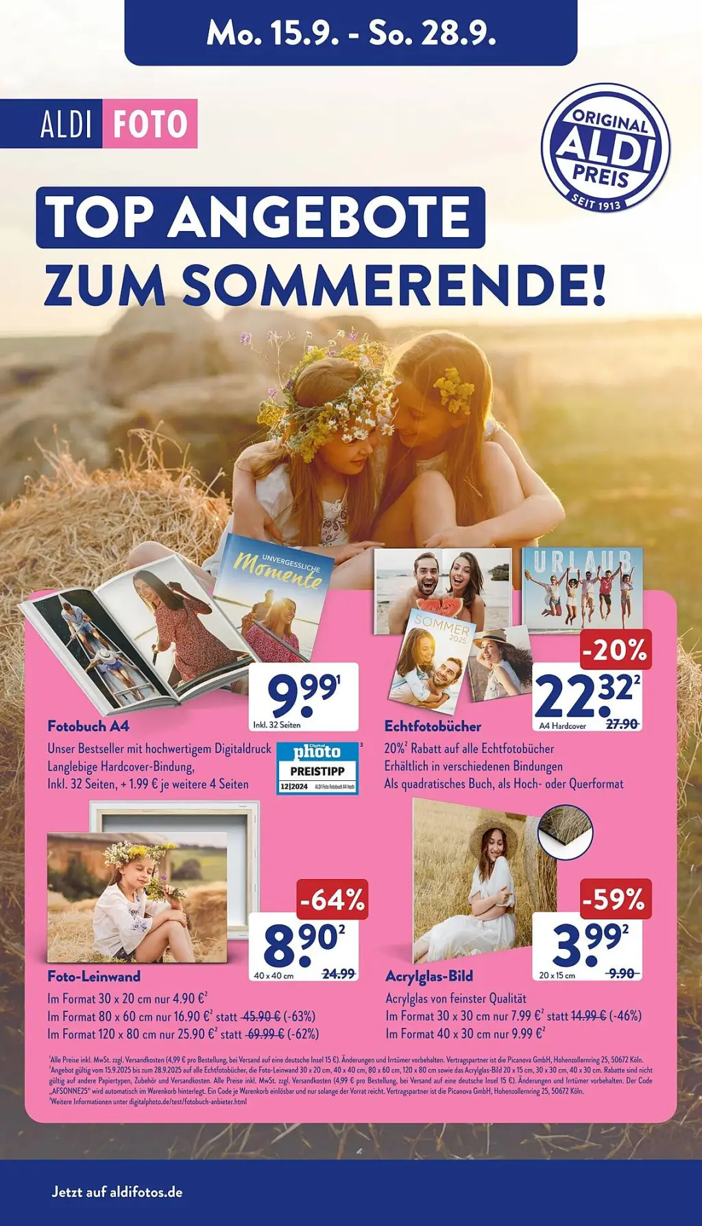 Aldi Süd Prospekt KW39 mit aktuellen Angeboten und attraktiven Rabatten – günstige Lebensmittel, Sparen Sie bei Aldi Süd Prospekt diese Woche!