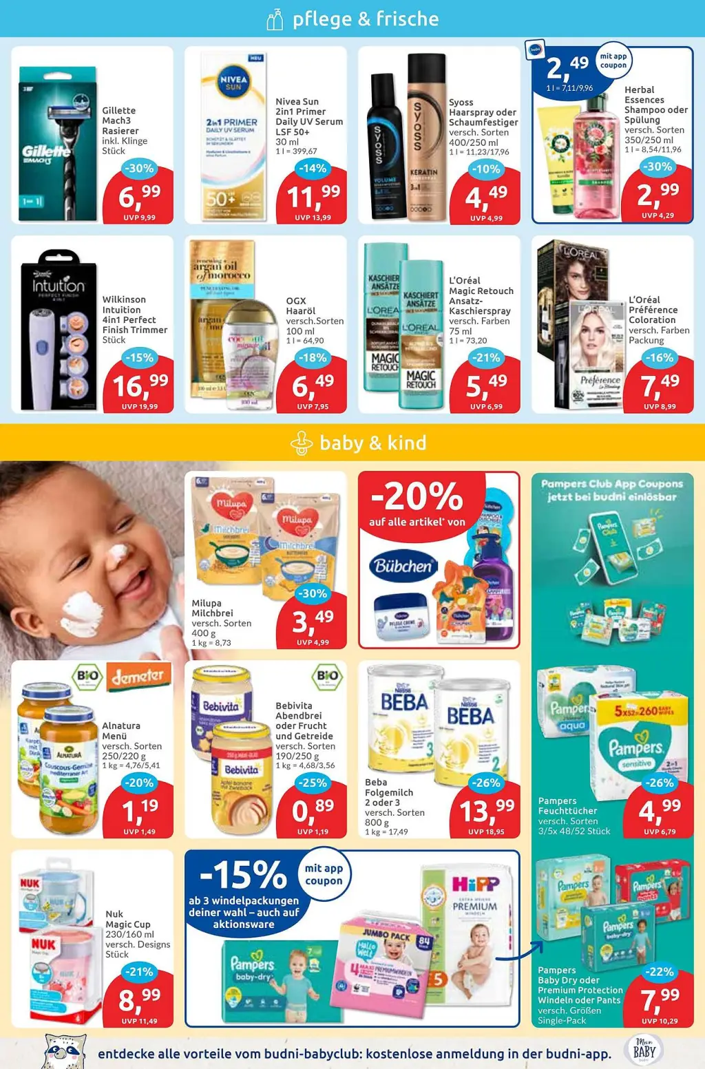 Budni Prospekt KW39 mit aktuellen Angeboten und attraktiven Rabatten – günstige Lebensmittel, Sparen Sie bei Budni Prospekt diese Woche!