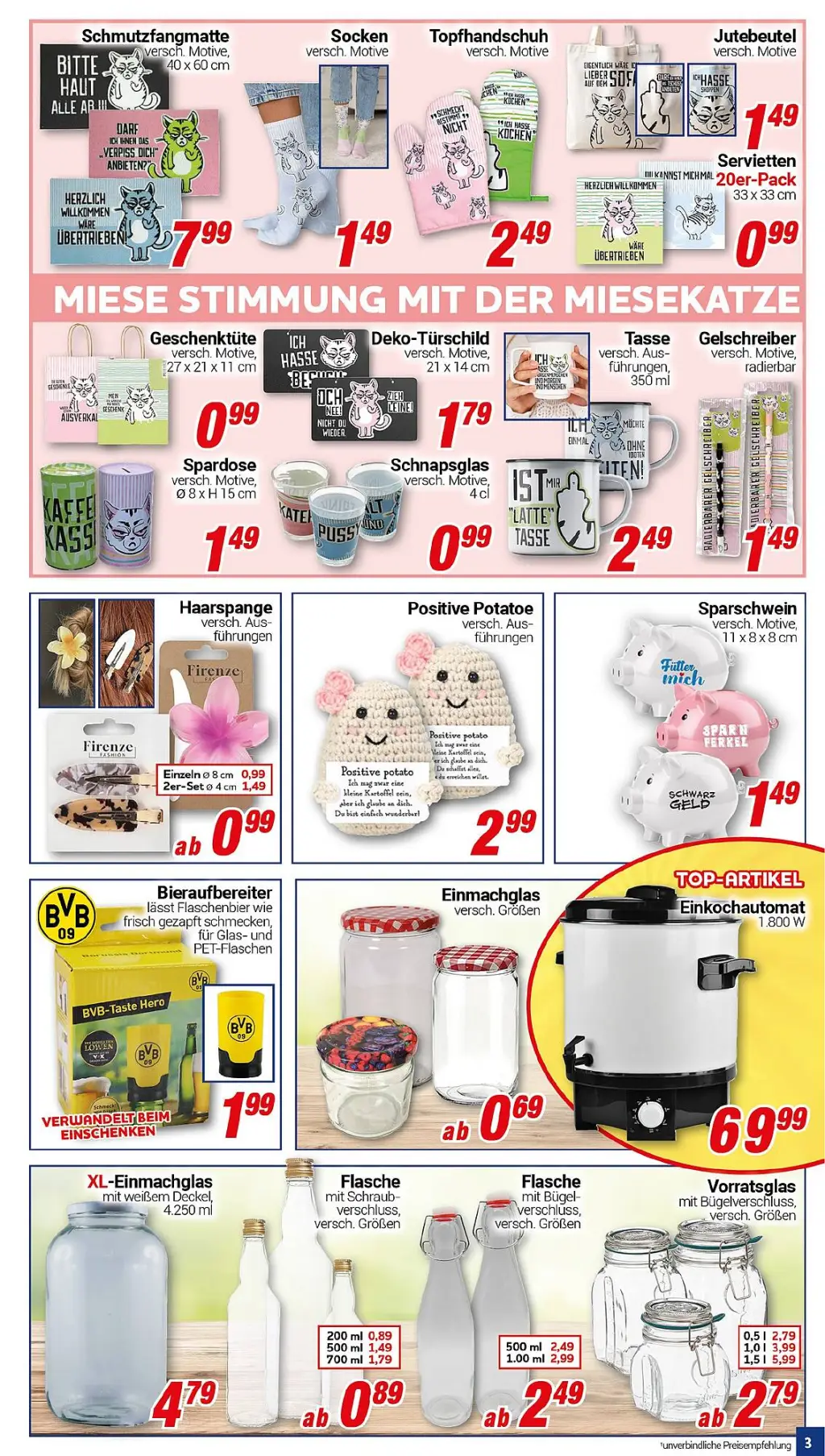 CENTERSHOP Prospekt KW37 mit aktuellen Angeboten und attraktiven Rabatten – günstige Lebensmittel, Sparen Sie bei CENTERSHOP Prospekt diese Woche!
