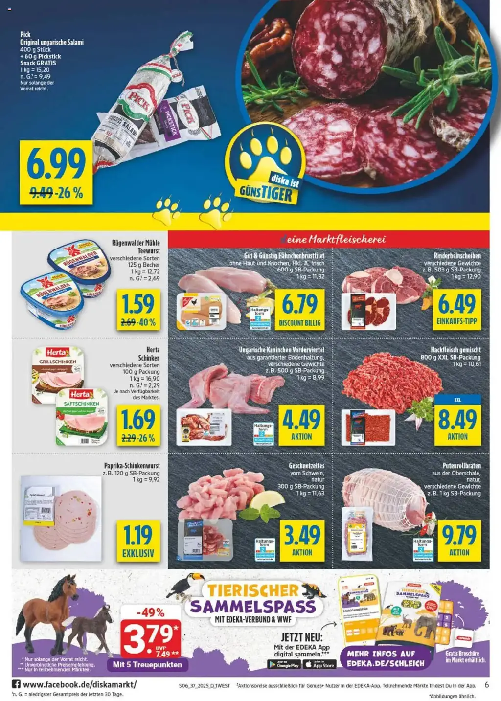 diska Prospekt KW37 mit aktuellen Angeboten und attraktiven Rabatten – günstige Lebensmittel, Sparen Sie bei diska Prospekt diese Woche!