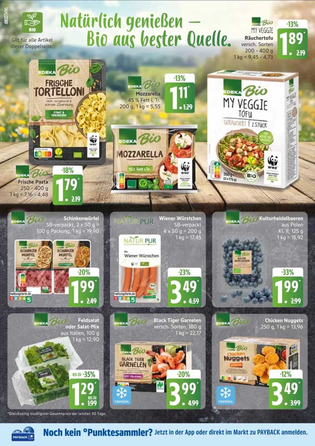 Edeka Prospekt KW37 mit aktuellen Angeboten und attraktiven Rabatten – günstige Lebensmittel, Sparen Sie bei Edeka Prospekt diese Woche!