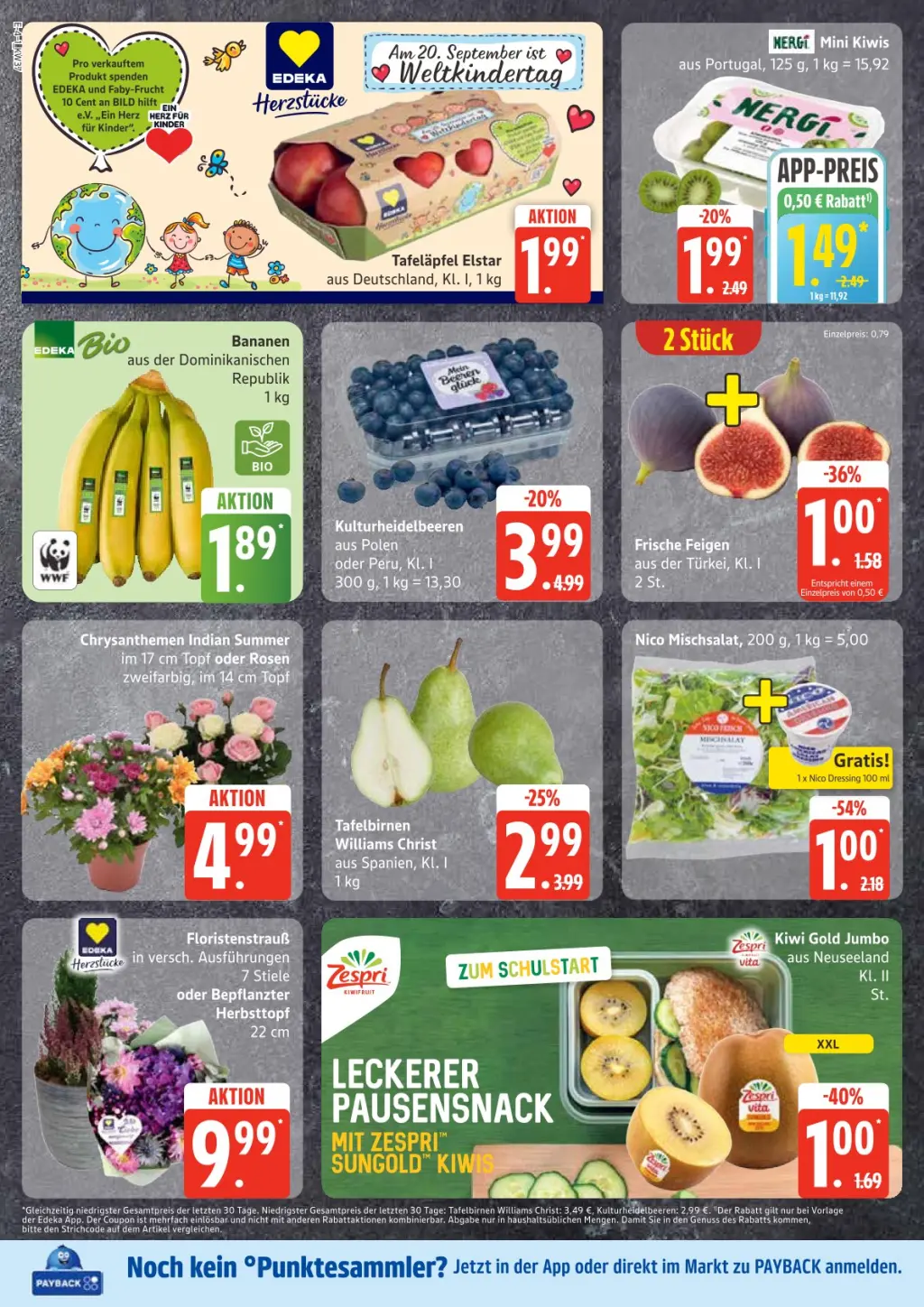 Edeka Prospekt KW37 mit aktuellen Angeboten und attraktiven Rabatten – günstige Lebensmittel, Sparen Sie bei Edeka Prospekt diese Woche!