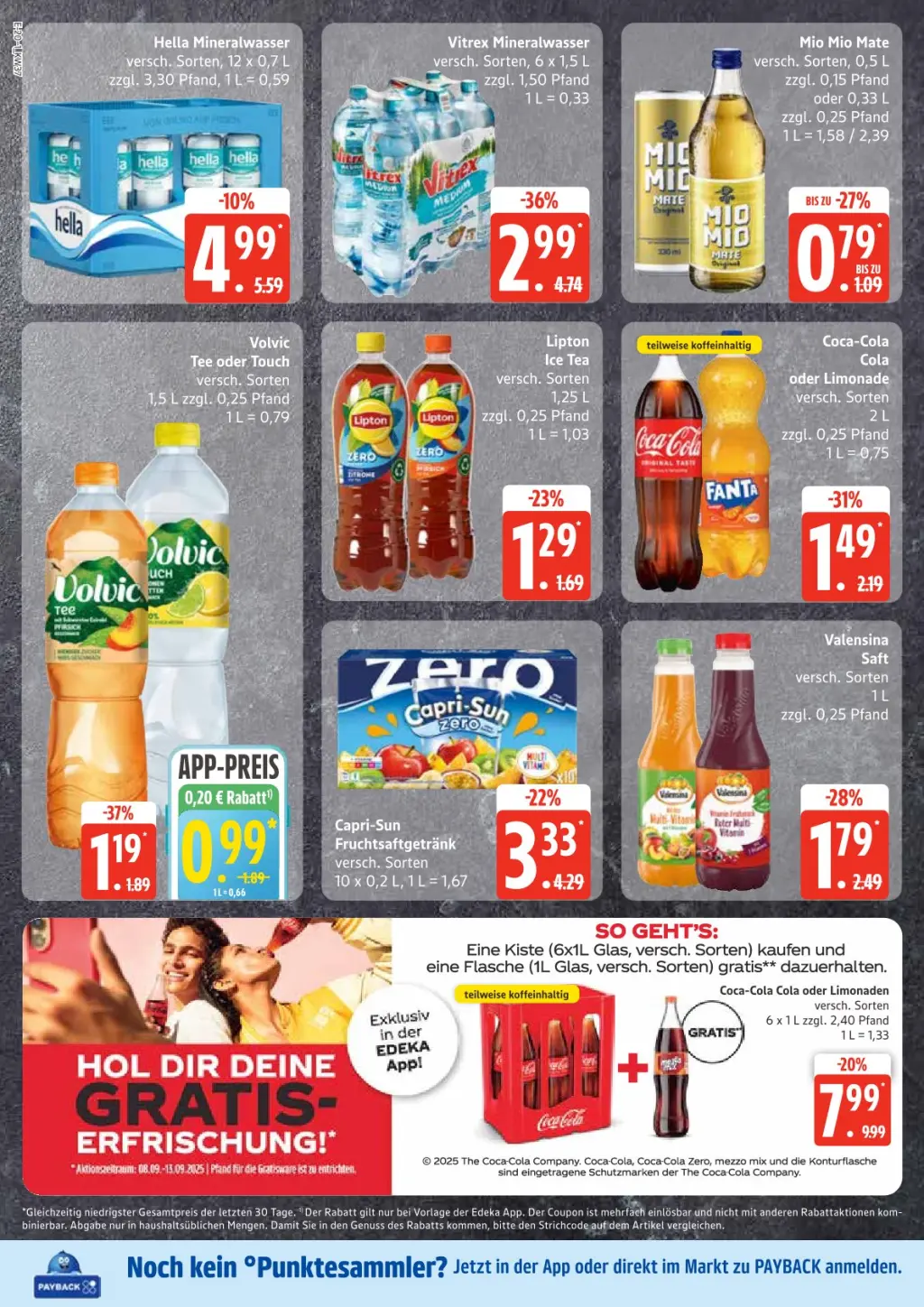 Edeka Prospekt KW37 mit aktuellen Angeboten und attraktiven Rabatten – günstige Lebensmittel, Sparen Sie bei Edeka Prospekt diese Woche!