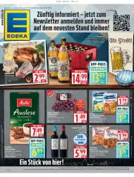 Titelseite des Edeka Prospekts für nächste Woche KW 38