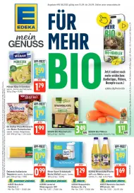 Titelseite des Edeka Prospekts für nächste Woche KW 38