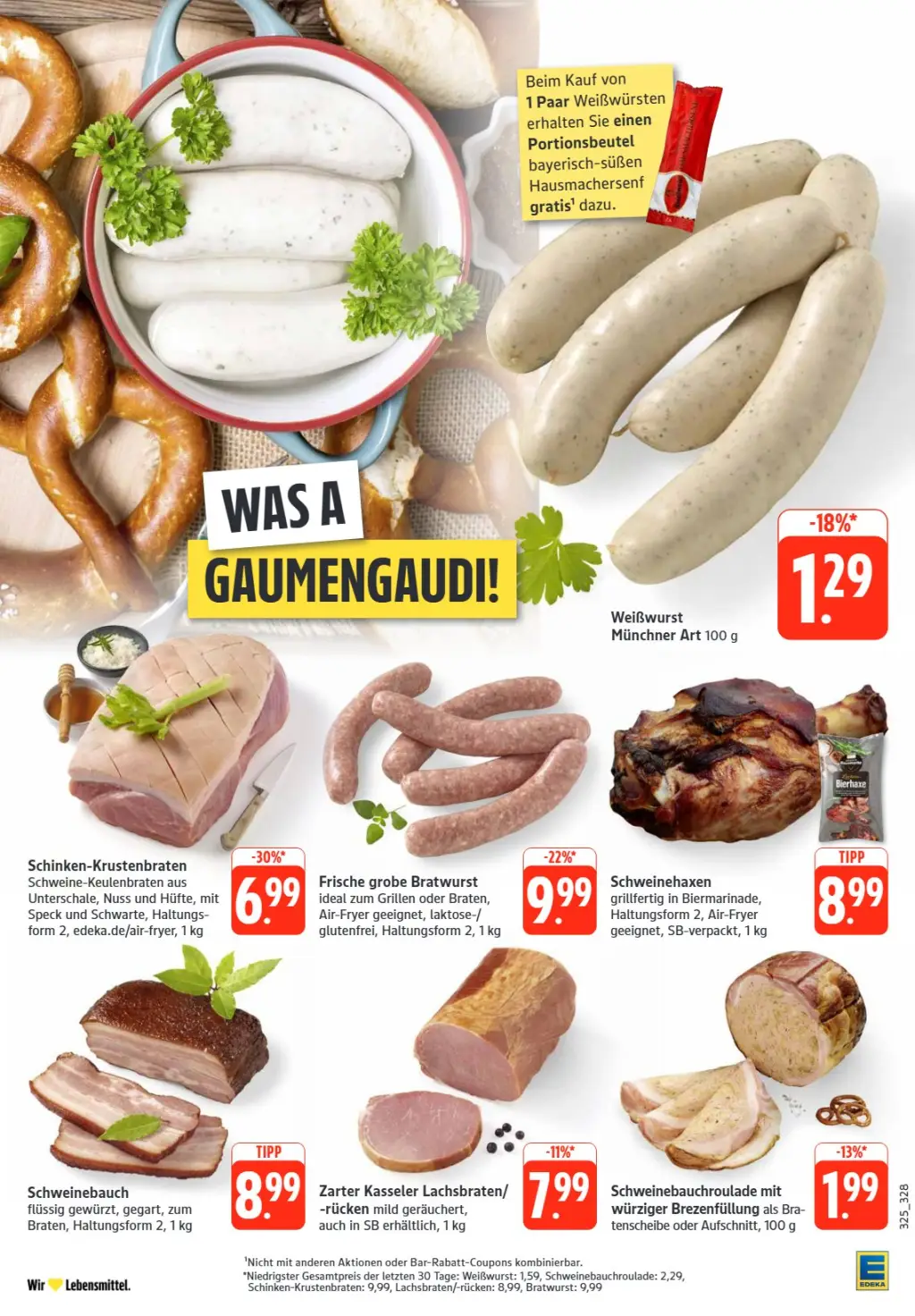 Edeka Prospekt KW38 mit aktuellen Angeboten und attraktiven Rabatten – günstige Lebensmittel, Sparen Sie bei Edeka Prospekt diese Woche!