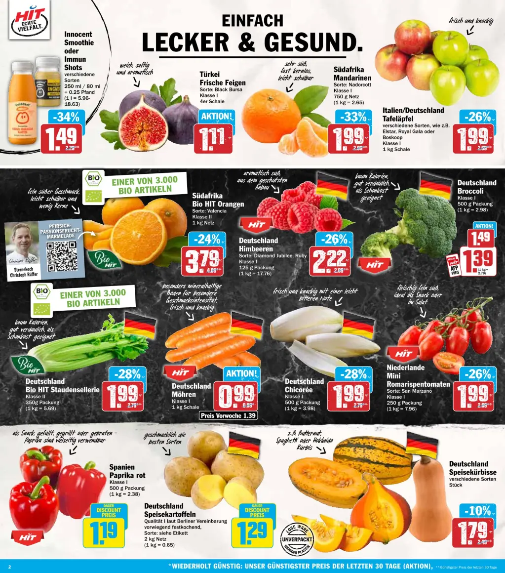 Hit Prospekt KW39 mit aktuellen Angeboten und attraktiven Rabatten – günstige Lebensmittel, Sparen Sie bei Hit Prospekt diese Woche!