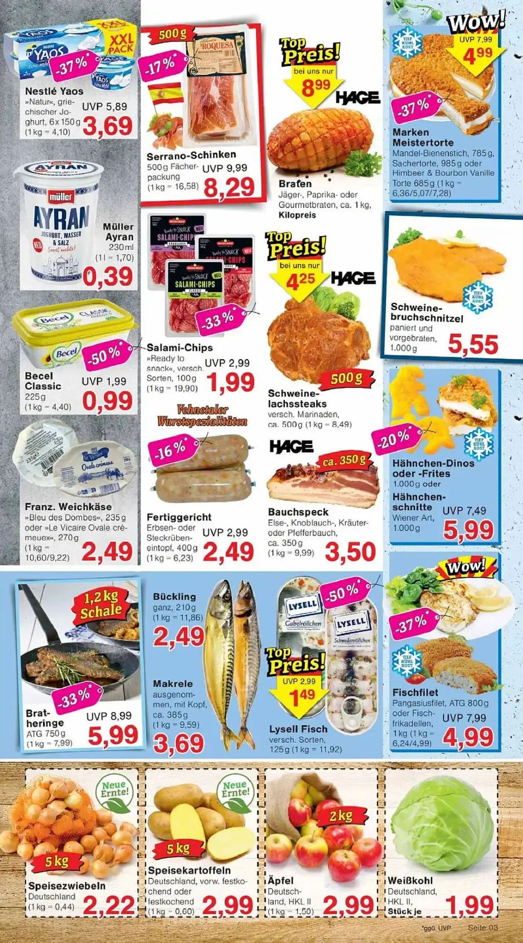 Jawoll Prospekt KW37 mit aktuellen Angeboten und attraktiven Rabatten – günstige Lebensmittel, Sparen Sie bei Jawoll Prospekt diese Woche!