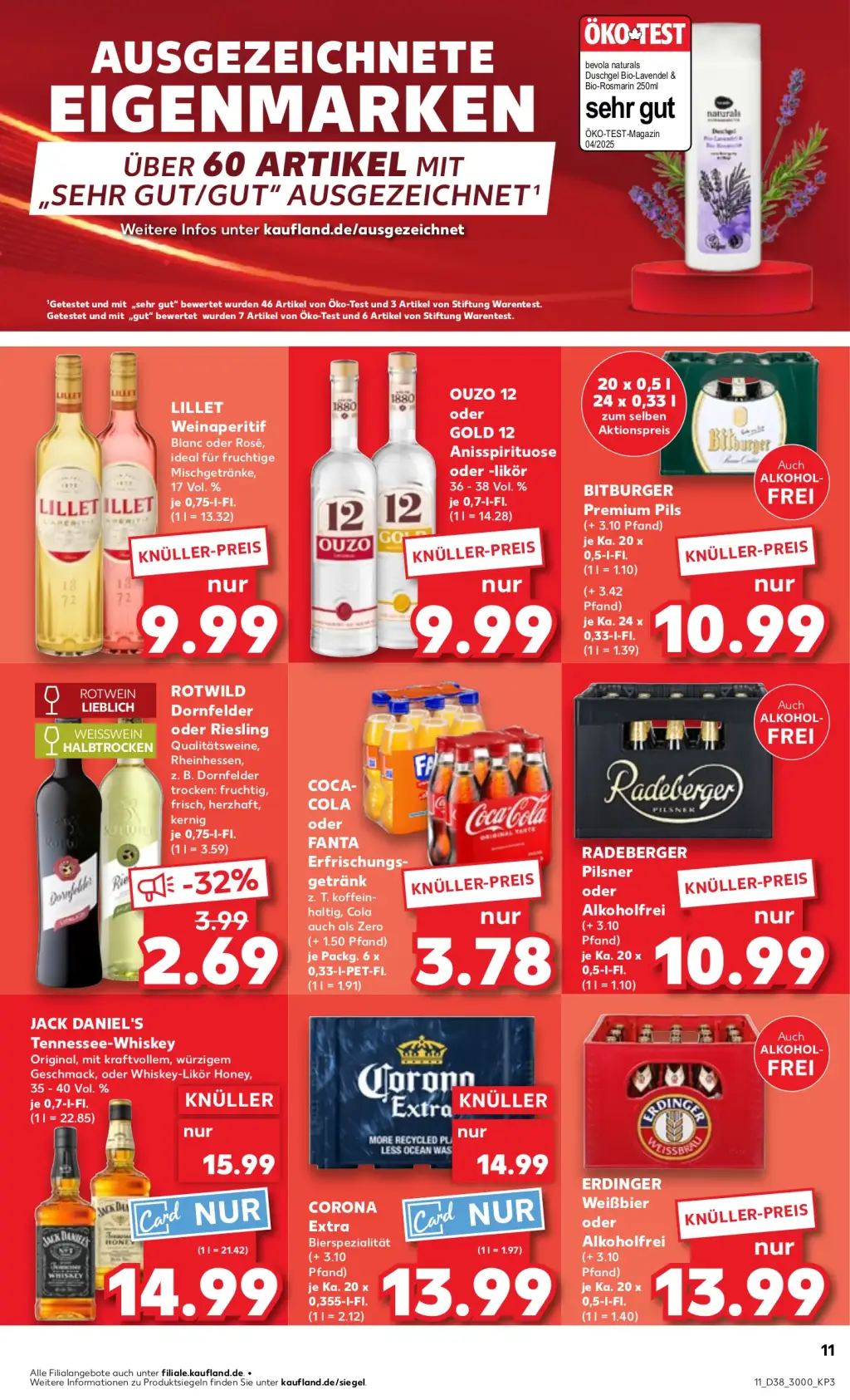 Kaufland Prospekt KW38 mit aktuellen Angeboten und attraktiven Rabatten – günstige Lebensmittel, Sparen Sie bei Kaufland Prospekt diese Woche!
