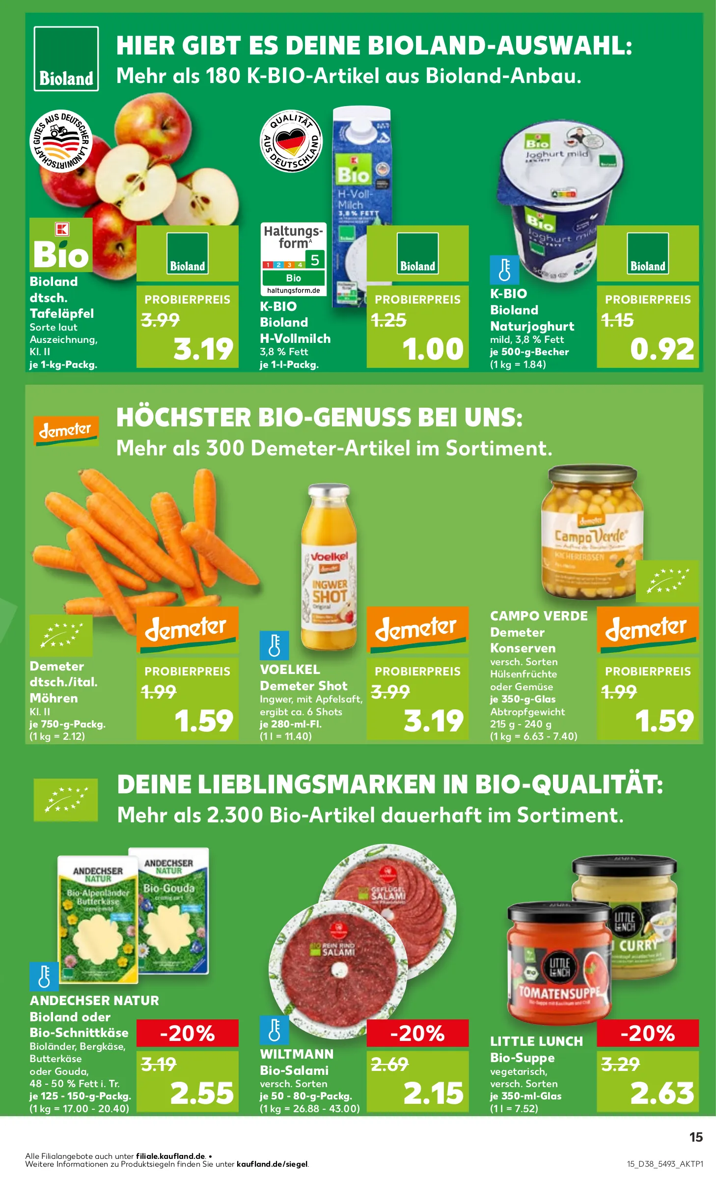 Kaufland Prospekt KW38 mit aktuellen Angeboten und attraktiven Rabatten – günstige Lebensmittel, Sparen Sie bei Kaufland Prospekt diese Woche!