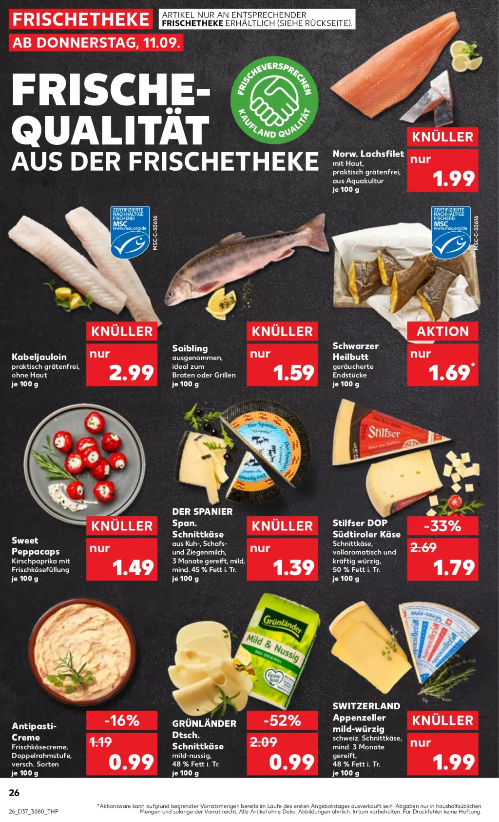 Kaufland Prospekt KW37 mit aktuellen Angeboten und attraktiven Rabatten – günstige Lebensmittel, Sparen Sie bei Kaufland Prospekt diese Woche!