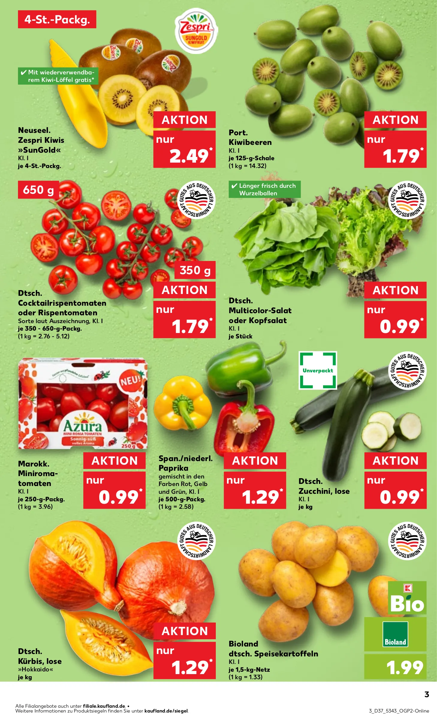 Kaufland Prospekt KW37 mit aktuellen Angeboten und attraktiven Rabatten – günstige Lebensmittel, Sparen Sie bei Kaufland Prospekt diese Woche!