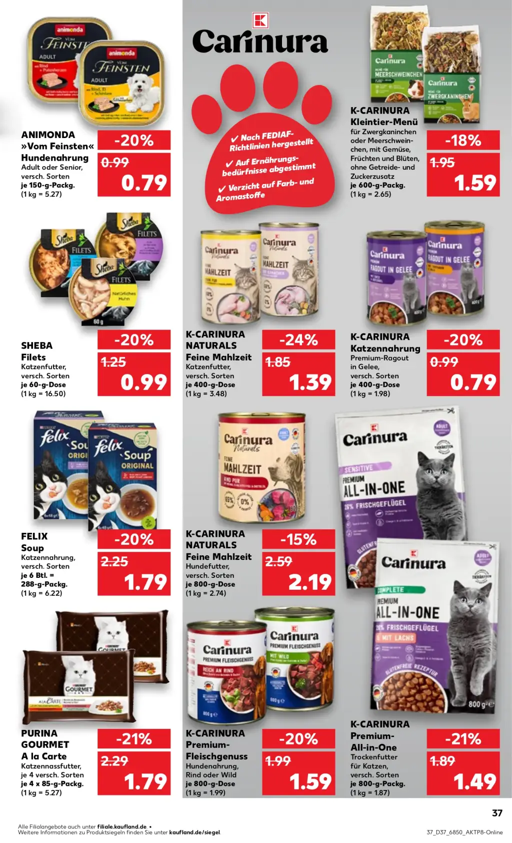 Kaufland Prospekt KW37 mit aktuellen Angeboten und attraktiven Rabatten – günstige Lebensmittel, Sparen Sie bei Kaufland Prospekt diese Woche!