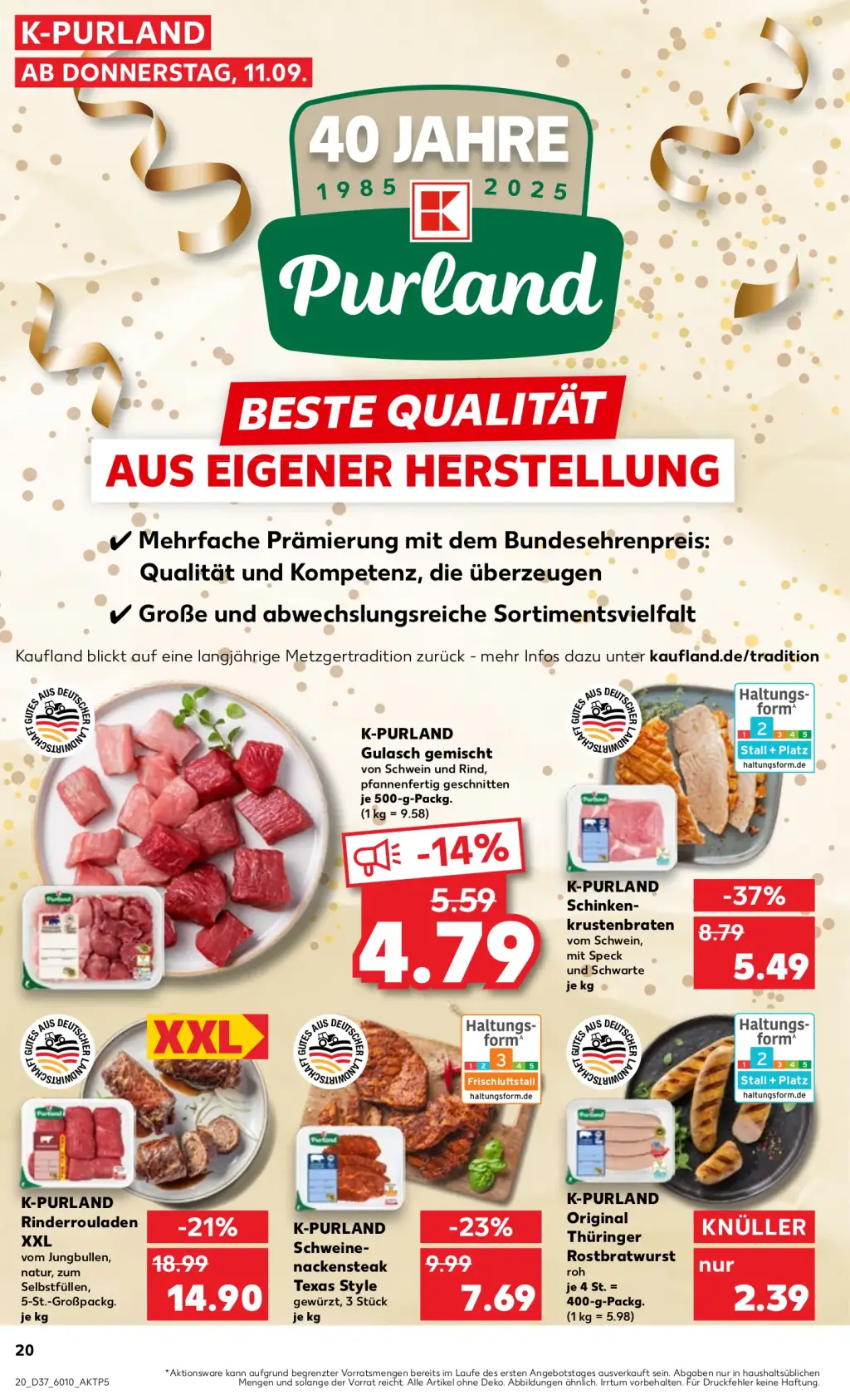 Kaufland Prospekt KW37 mit aktuellen Angeboten und attraktiven Rabatten – günstige Lebensmittel, Sparen Sie bei Kaufland Prospekt diese Woche!