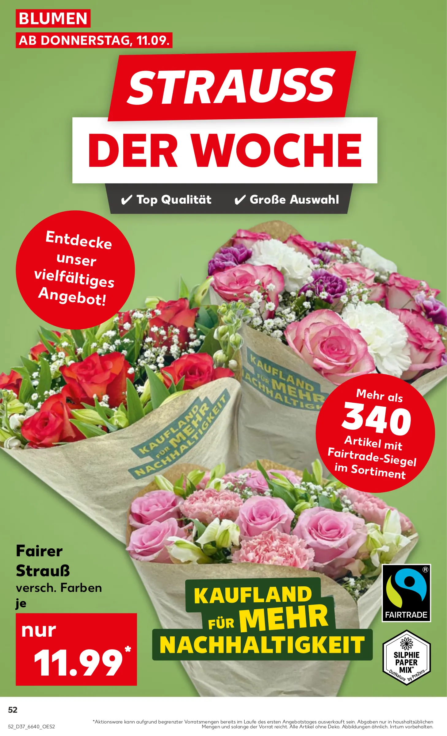 Kaufland Prospekt KW37 mit aktuellen Angeboten und attraktiven Rabatten – günstige Lebensmittel, Sparen Sie bei Kaufland Prospekt diese Woche!