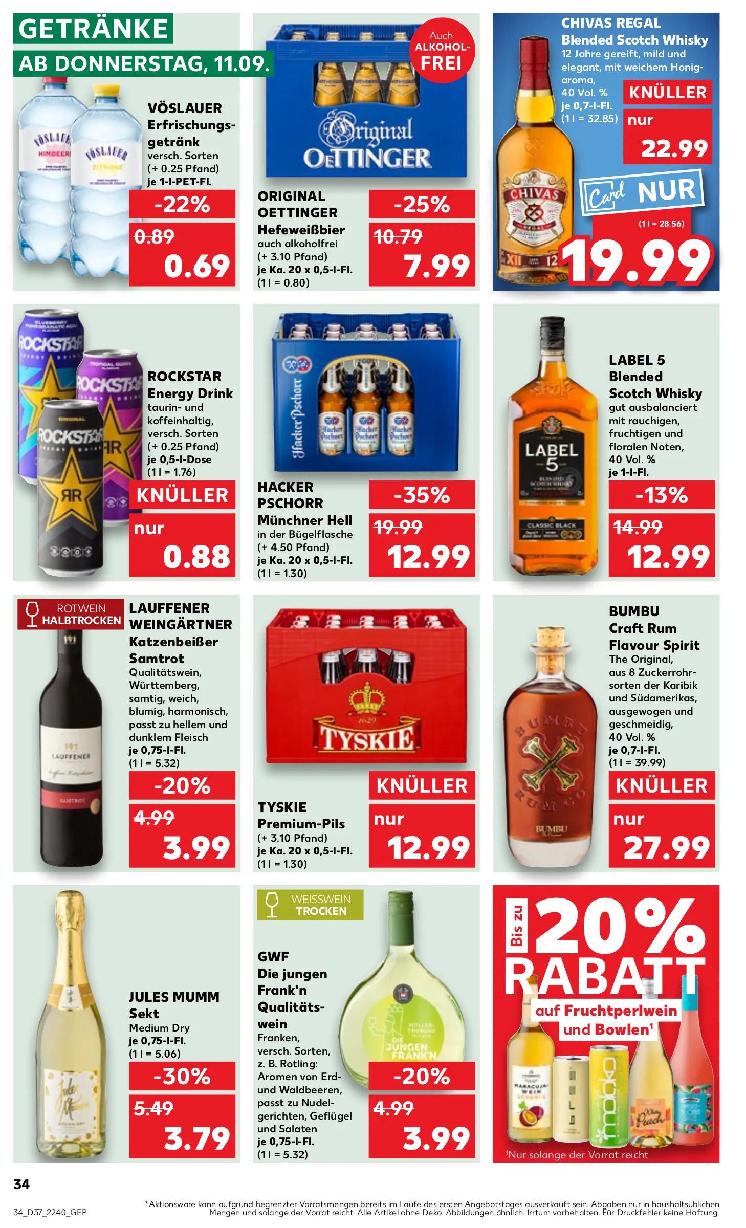 Kaufland Prospekt KW37 mit aktuellen Angeboten und attraktiven Rabatten – günstige Lebensmittel, Sparen Sie bei Kaufland Prospekt diese Woche!