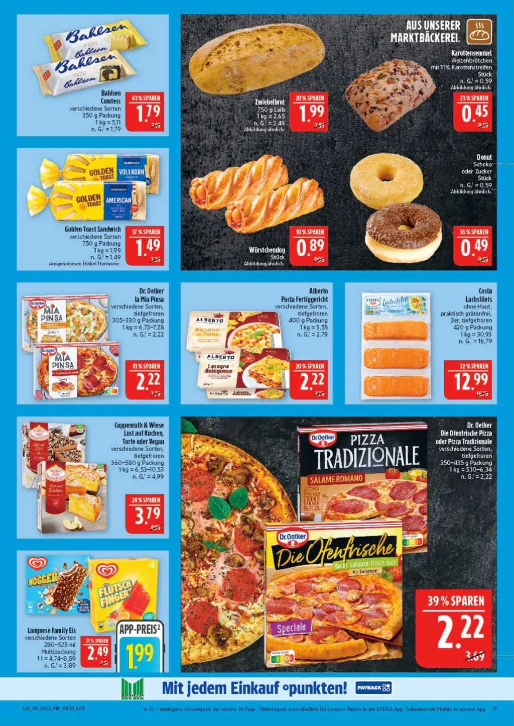 Marktkauf Prospekt KW39 mit aktuellen Angeboten und attraktiven Rabatten – günstige Lebensmittel, Sparen Sie bei Marktkauf Prospekt diese Woche!
