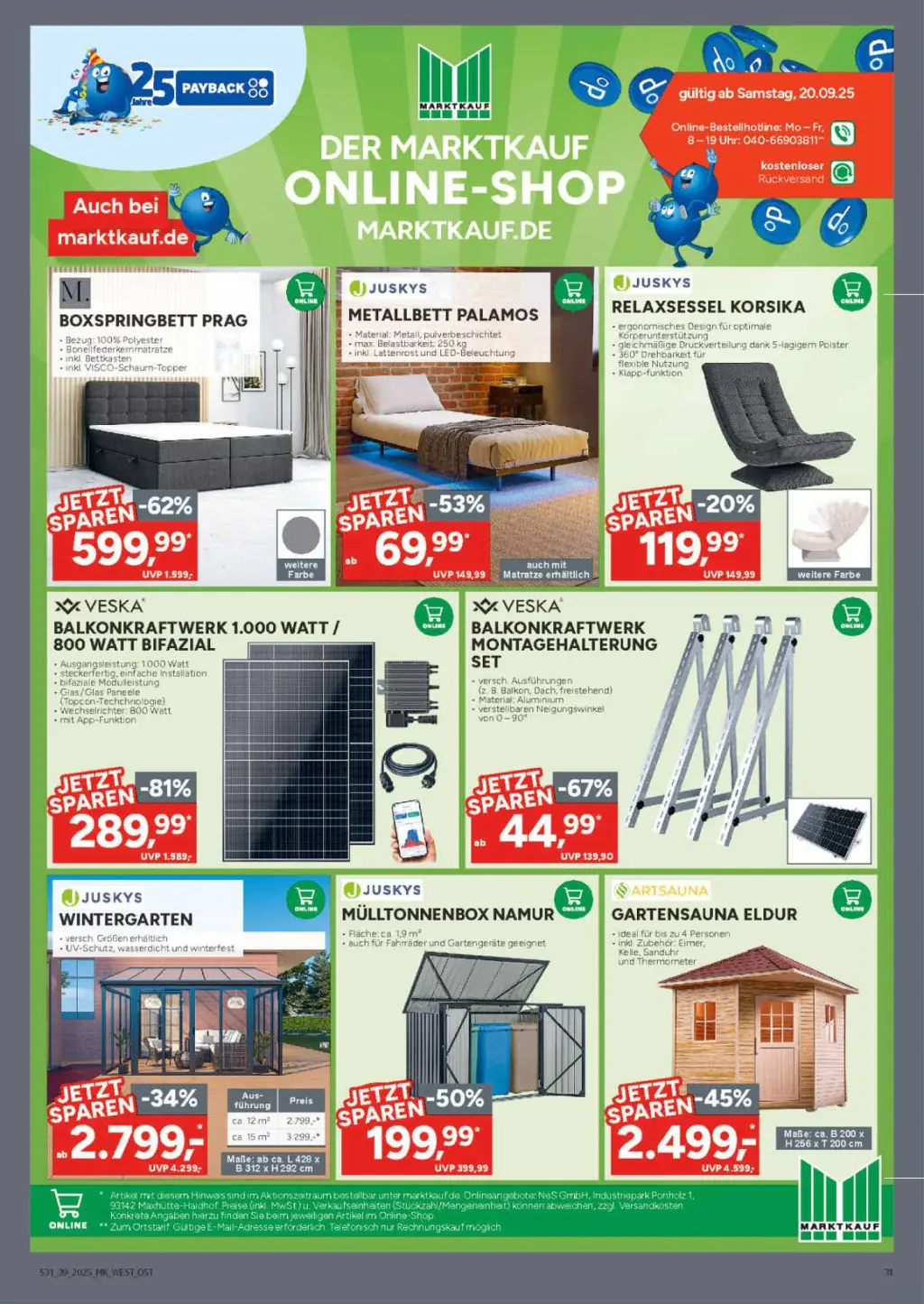 Marktkauf Prospekt KW39 mit aktuellen Angeboten und attraktiven Rabatten – günstige Lebensmittel, Sparen Sie bei Marktkauf Prospekt diese Woche!