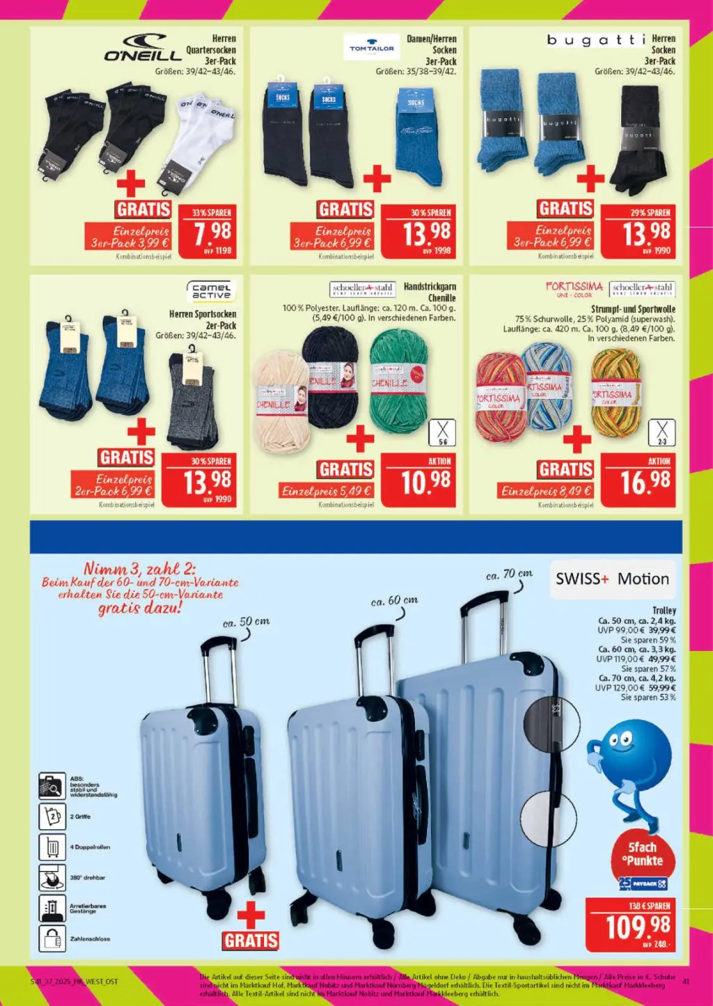 Marktkauf Prospekt KW37 mit aktuellen Angeboten und attraktiven Rabatten – günstige Lebensmittel, Sparen Sie bei Marktkauf Prospekt diese Woche!