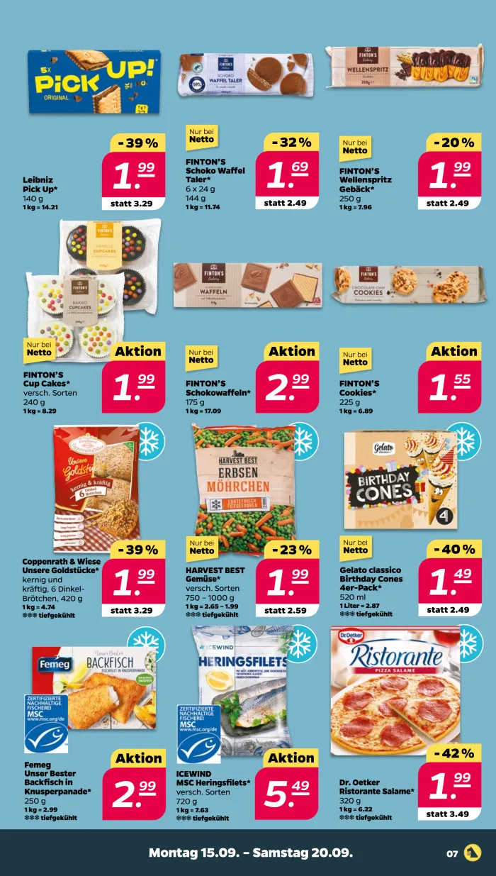 NETTO Prospekt KW38 mit aktuellen Angeboten und attraktiven Rabatten – günstige Lebensmittel, Sparen Sie bei NETTO Prospekt diese Woche!