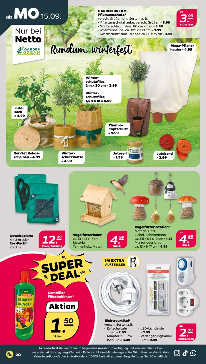 NETTO Prospekt KW38 mit aktuellen Angeboten und attraktiven Rabatten – günstige Lebensmittel, Sparen Sie bei NETTO Prospekt diese Woche!