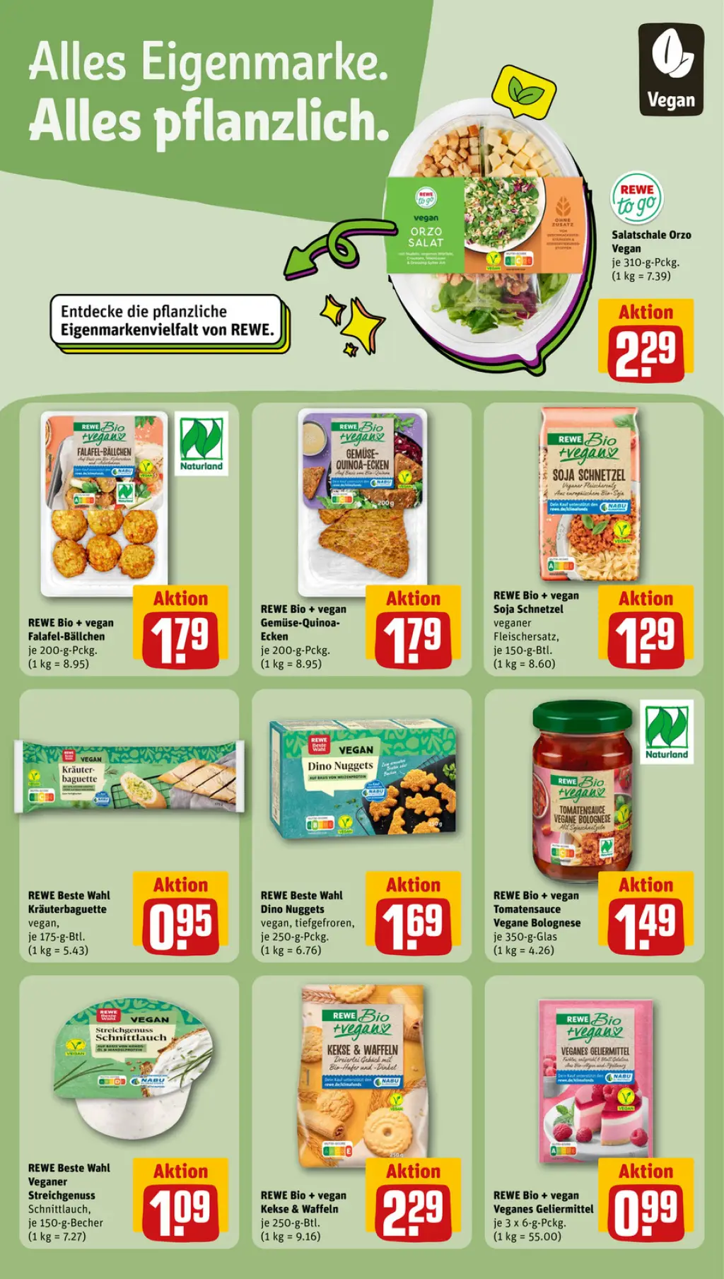 REWE Prospekt KW37 mit aktuellen Angeboten und attraktiven Rabatten – günstige Lebensmittel, Sparen Sie bei REWE Prospekt diese Woche!