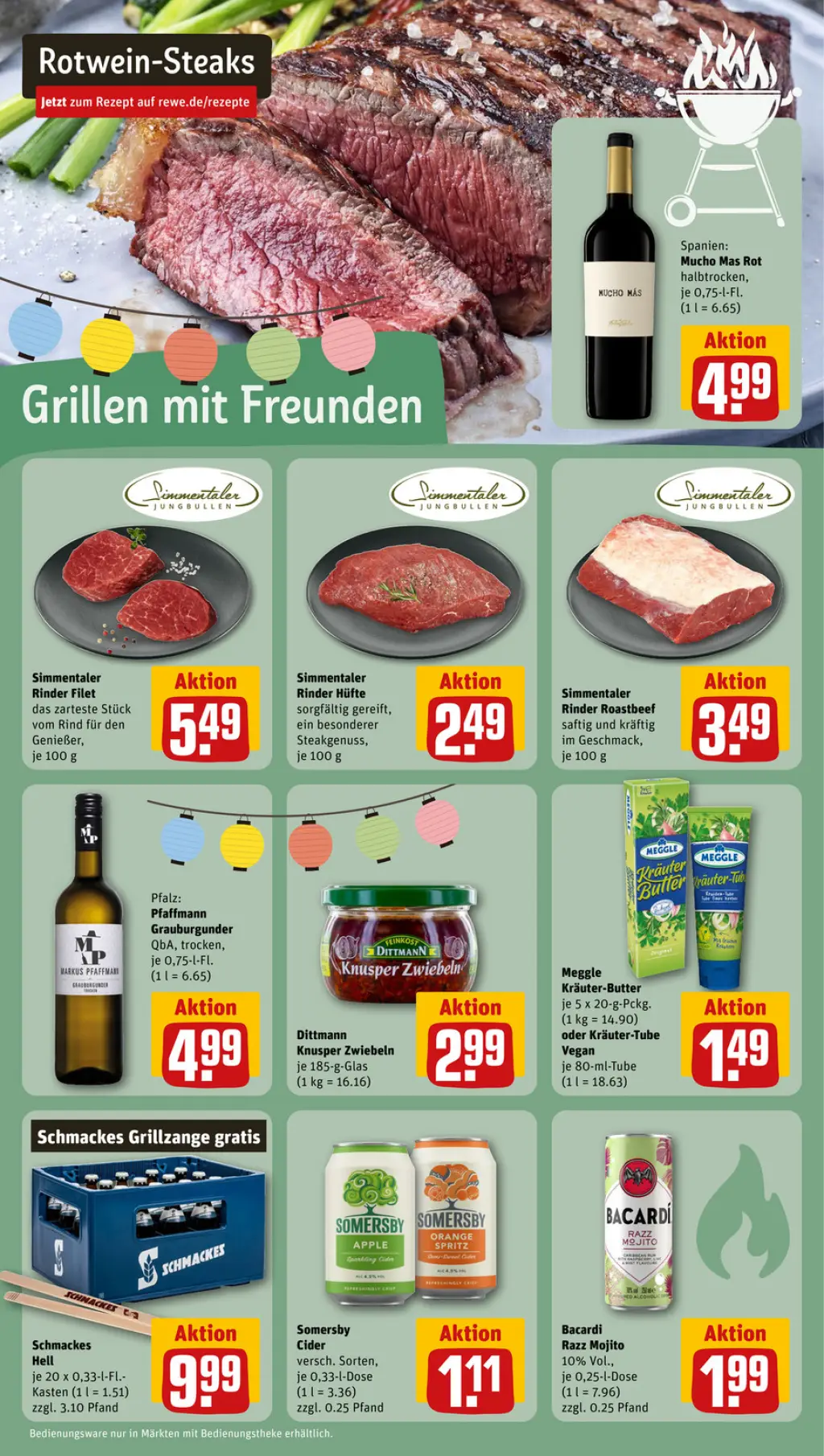 REWE Prospekt KW37 mit aktuellen Angeboten und attraktiven Rabatten – günstige Lebensmittel, Sparen Sie bei REWE Prospekt diese Woche!