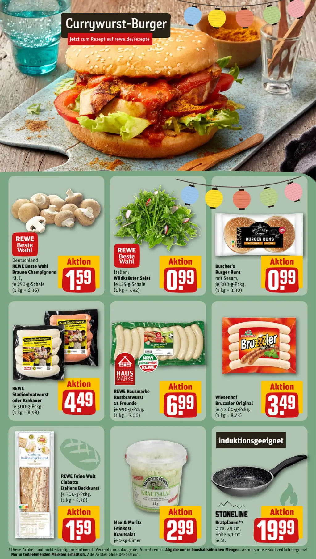 REWE Prospekt KW37 mit aktuellen Angeboten und attraktiven Rabatten – günstige Lebensmittel, Sparen Sie bei REWE Prospekt diese Woche!