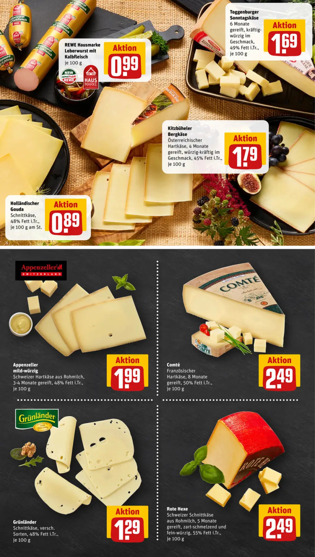 REWE Prospekt KW37 mit aktuellen Angeboten und attraktiven Rabatten – günstige Lebensmittel, Sparen Sie bei REWE Prospekt diese Woche!