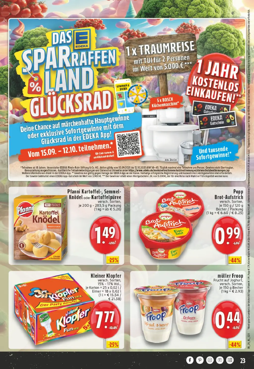 Schenke Prospekt KW38 mit aktuellen Angeboten und attraktiven Rabatten – günstige Lebensmittel, Sparen Sie bei Schenke Prospekt diese Woche!