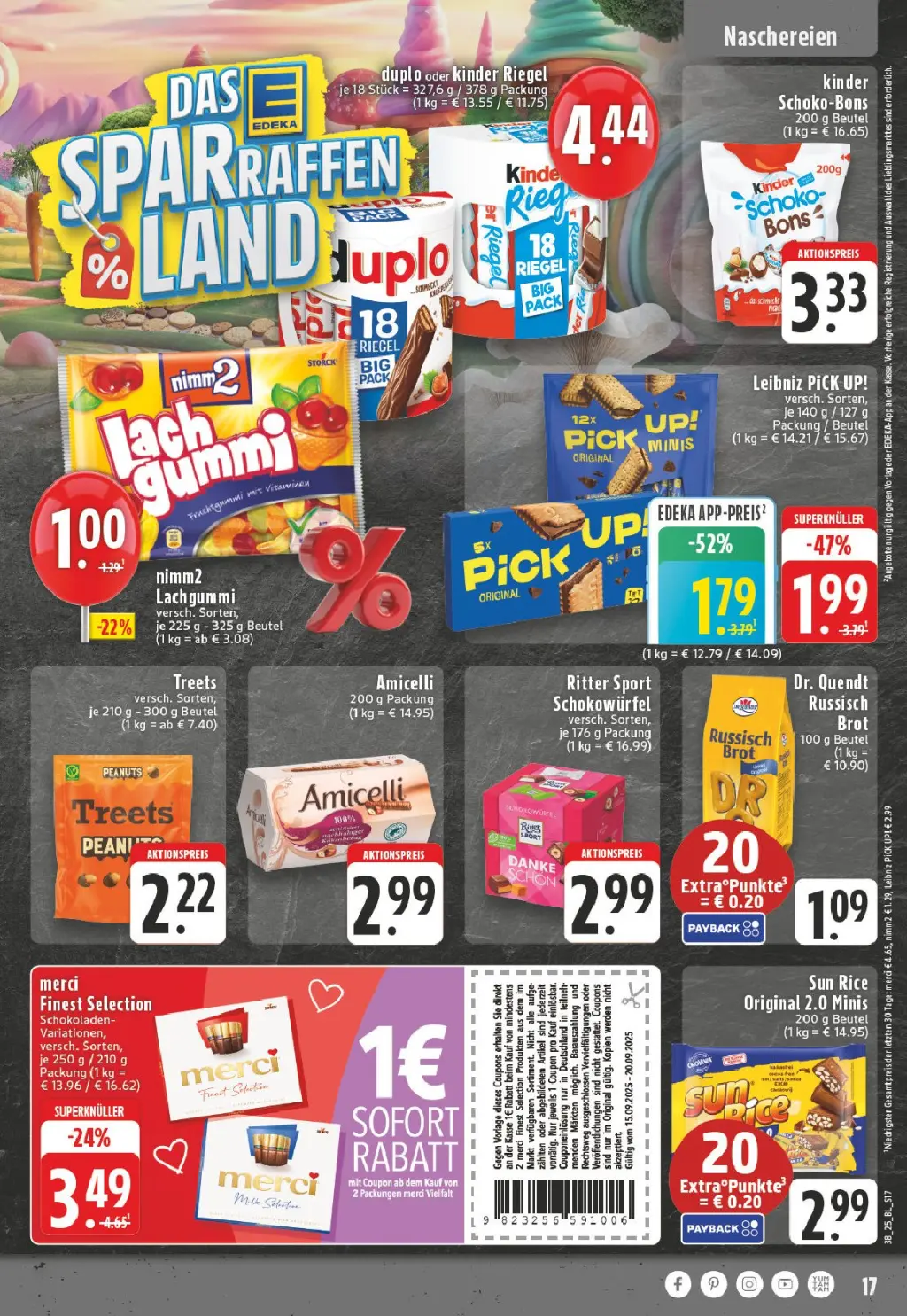 Schenke Prospekt KW38 mit aktuellen Angeboten und attraktiven Rabatten – günstige Lebensmittel, Sparen Sie bei Schenke Prospekt diese Woche!