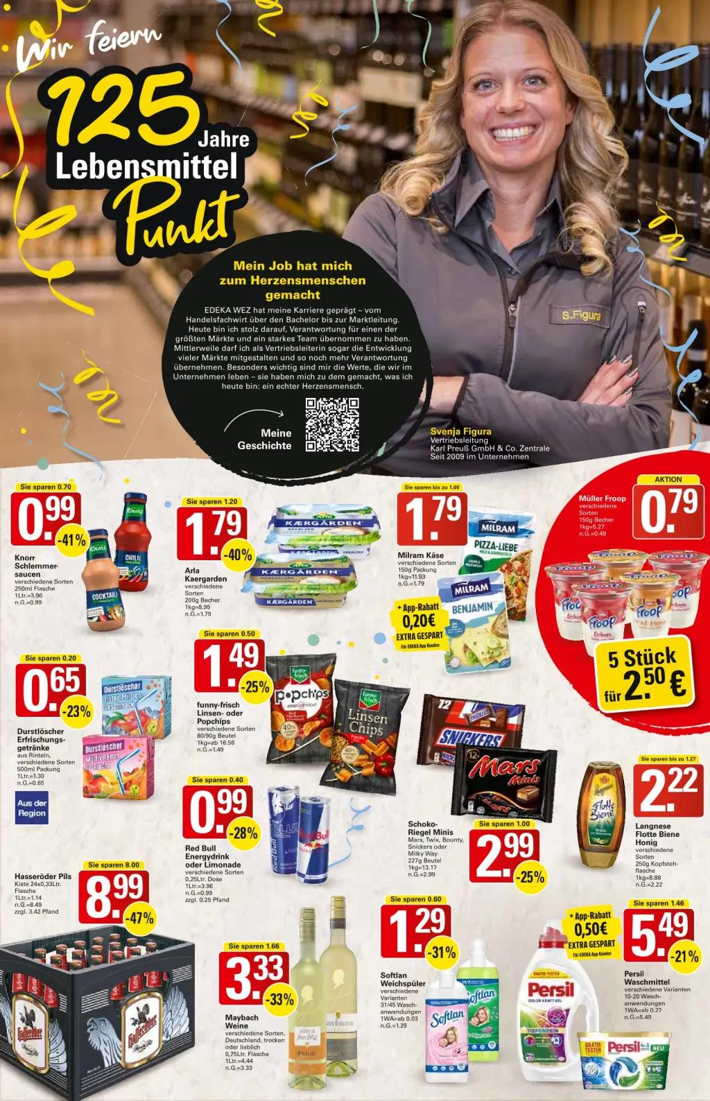 WEZ Prospekt KW38 mit aktuellen Angeboten und attraktiven Rabatten – günstige Lebensmittel, Sparen Sie bei WEZ Prospekt diese Woche!