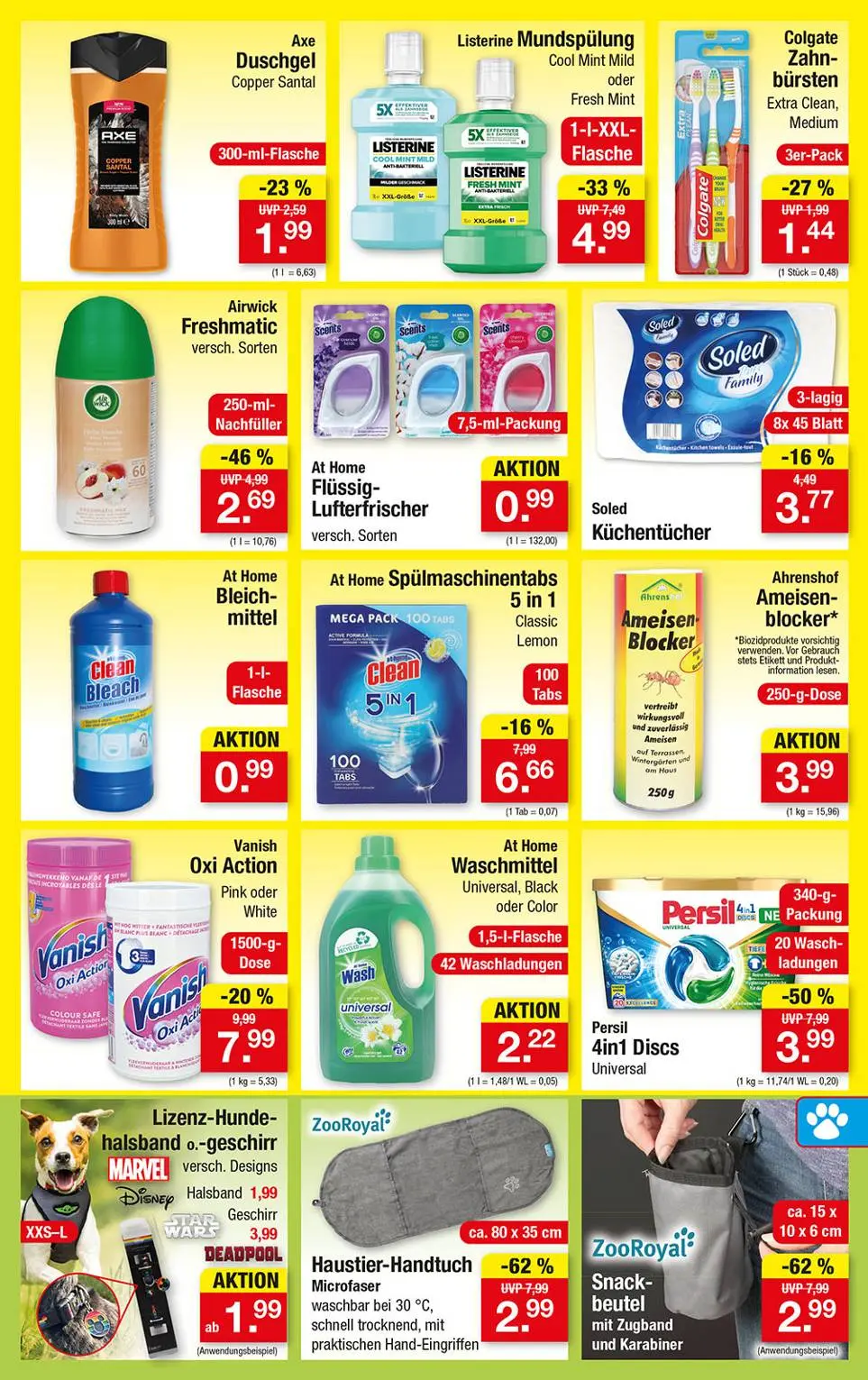 Zimmermann Prospekt KW39 mit aktuellen Angeboten und attraktiven Rabatten – günstige Lebensmittel, Sparen Sie bei Zimmermann Prospekt diese Woche!