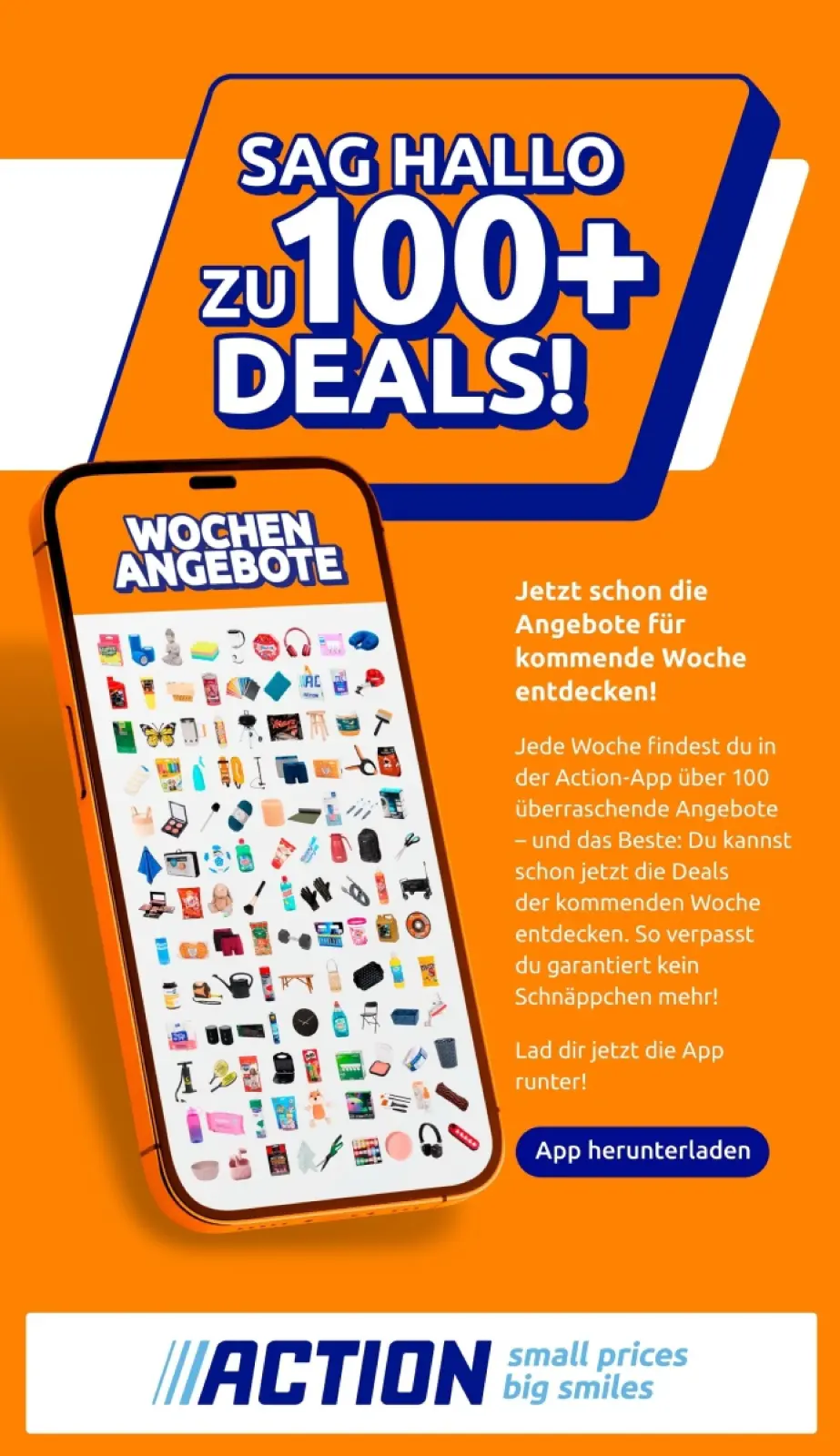 Action Prospekt KW43 mit aktuellen Angeboten und attraktiven Rabatten – günstige Lebensmittel, Sparen Sie bei Action Prospekt diese Woche!