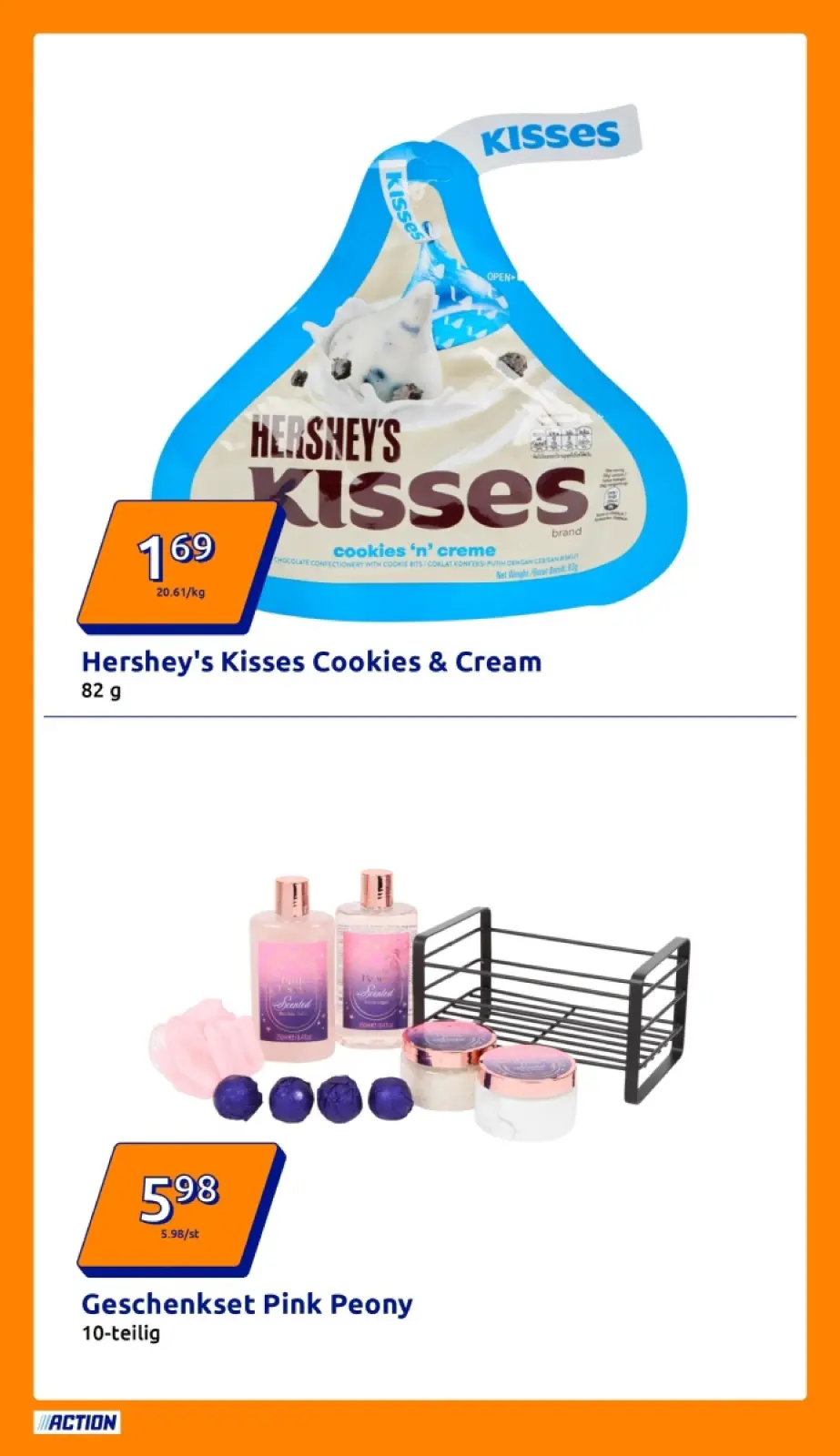 Action Prospekt KW43 mit aktuellen Angeboten und attraktiven Rabatten – günstige Lebensmittel, Sparen Sie bei Action Prospekt diese Woche!