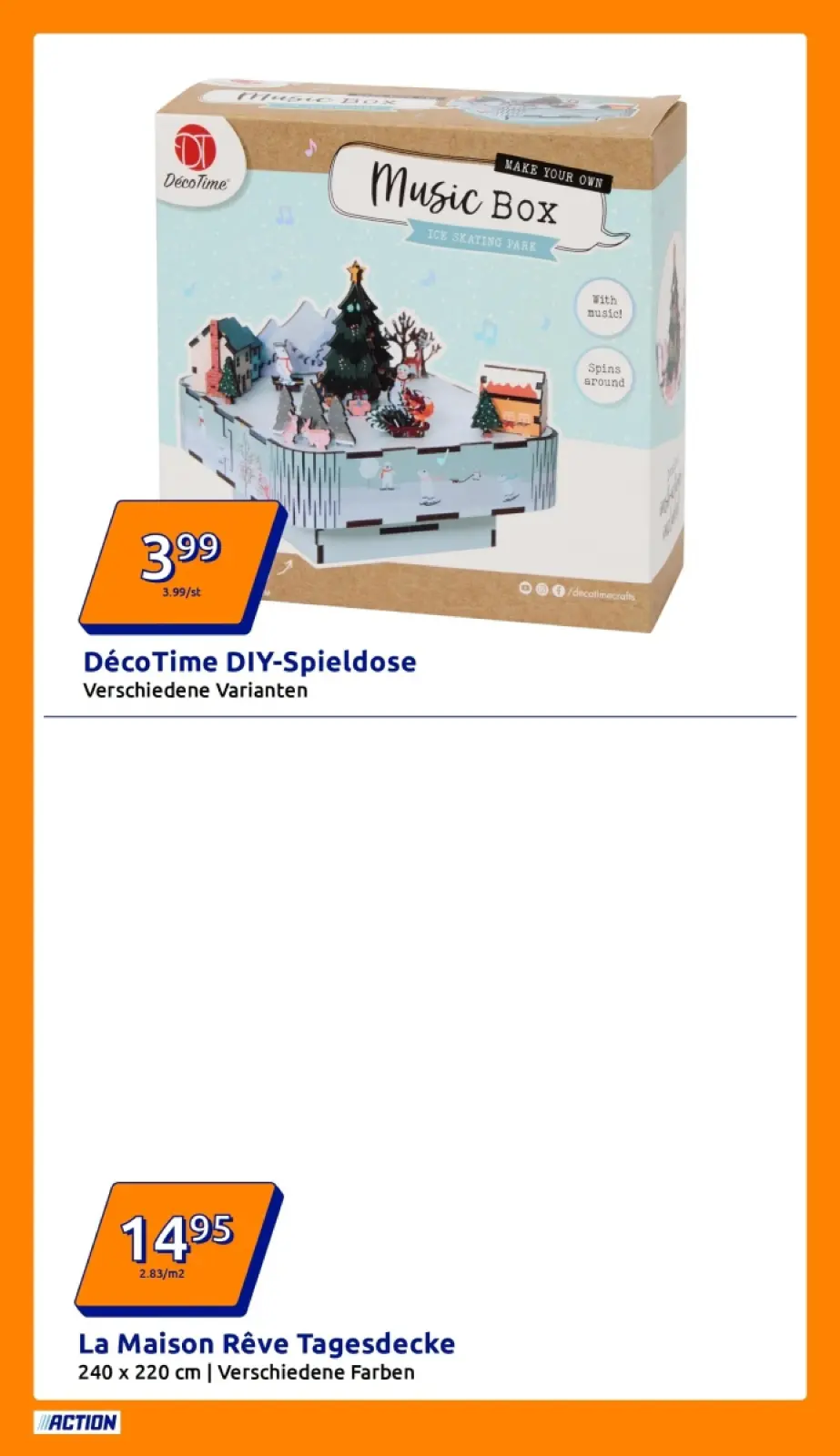 Action Prospekt KW43 mit aktuellen Angeboten und attraktiven Rabatten – günstige Lebensmittel, Sparen Sie bei Action Prospekt diese Woche!