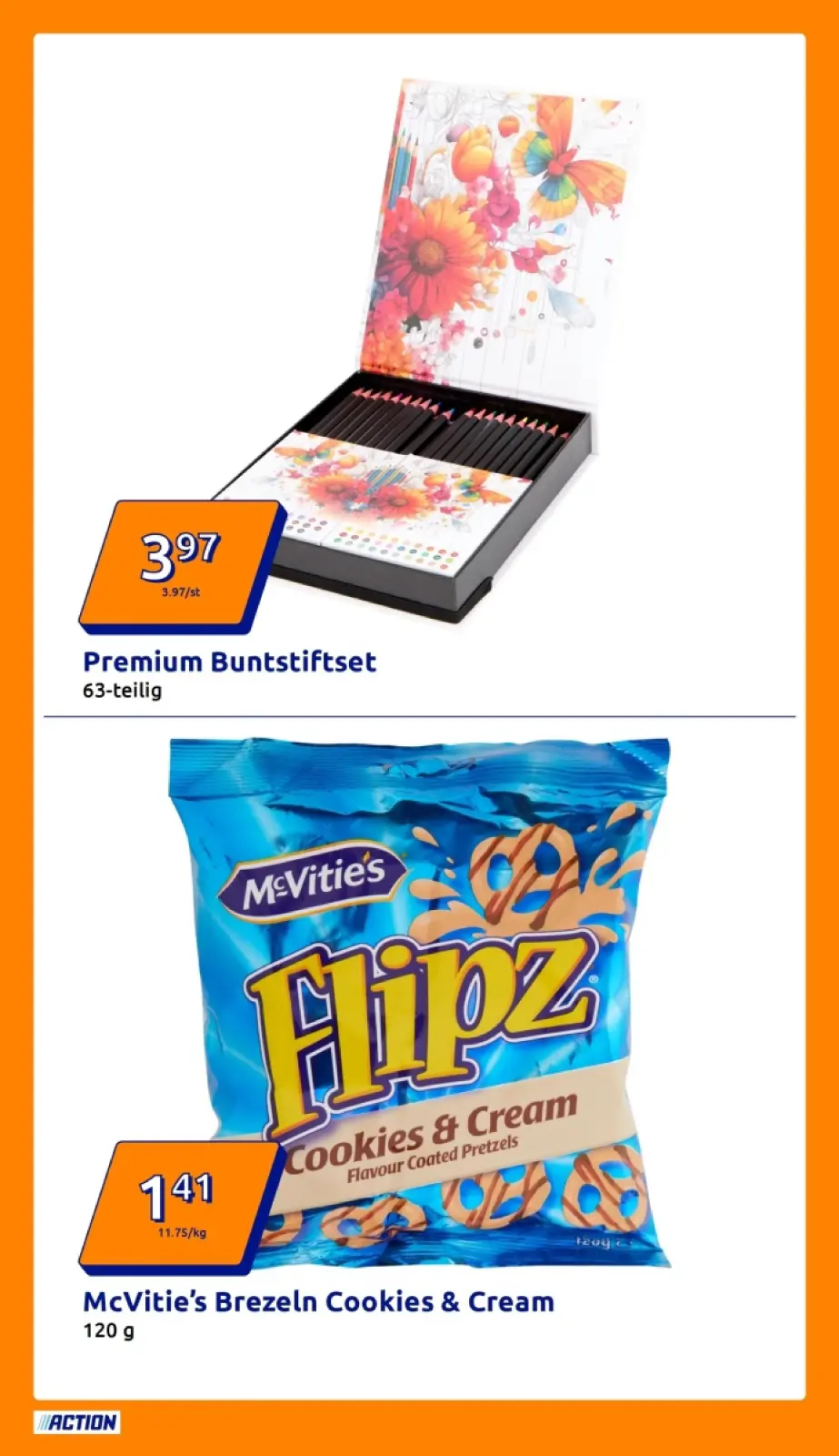 Action Prospekt KW43 mit aktuellen Angeboten und attraktiven Rabatten – günstige Lebensmittel, Sparen Sie bei Action Prospekt diese Woche!