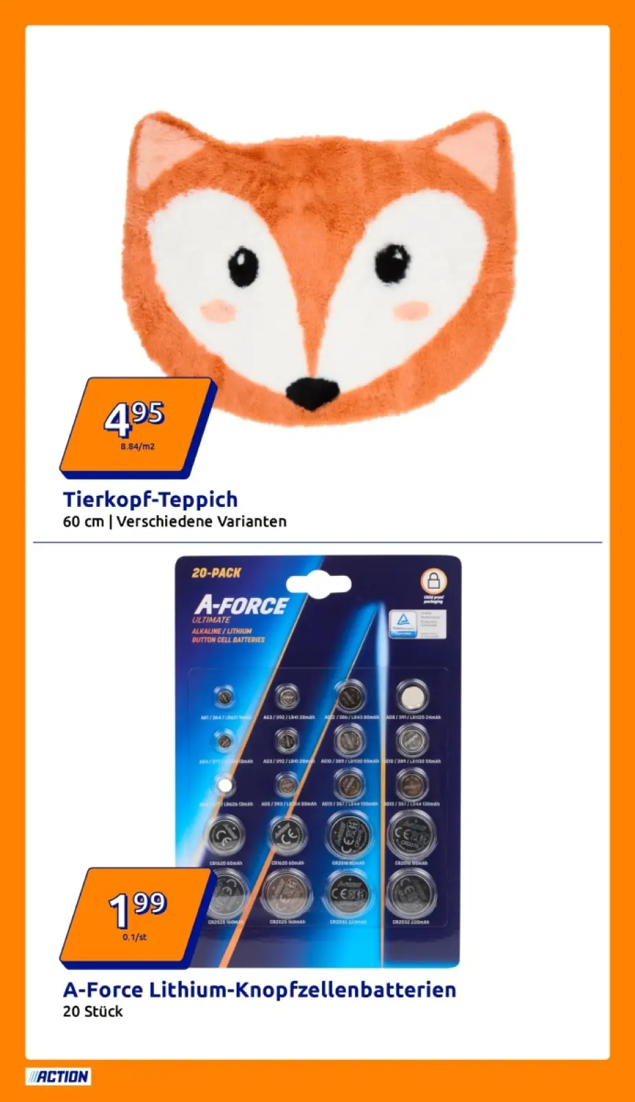 Action Prospekt KW43 mit aktuellen Angeboten und attraktiven Rabatten – günstige Lebensmittel, Sparen Sie bei Action Prospekt diese Woche!