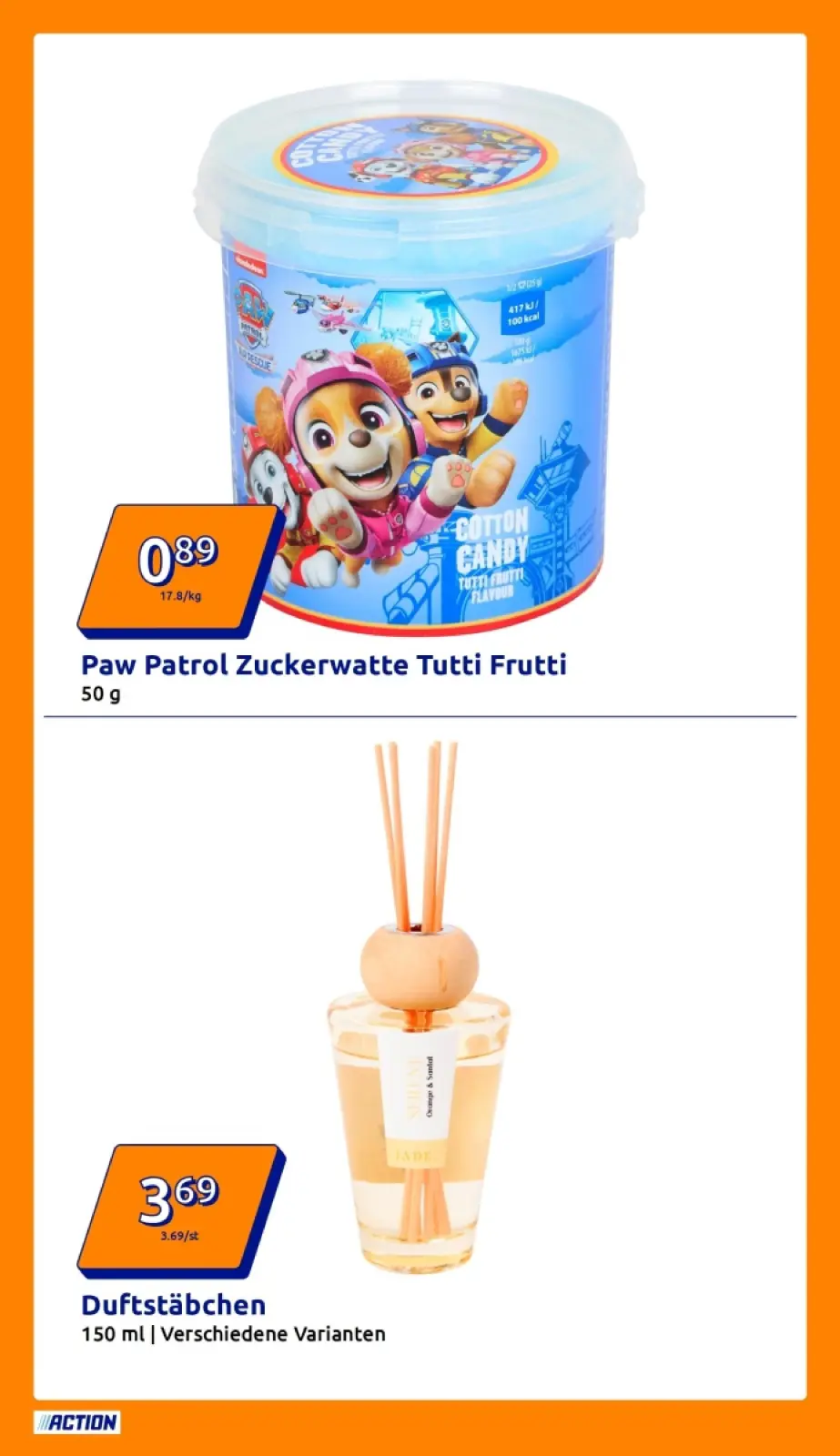 Action Prospekt KW43 mit aktuellen Angeboten und attraktiven Rabatten – günstige Lebensmittel, Sparen Sie bei Action Prospekt diese Woche!