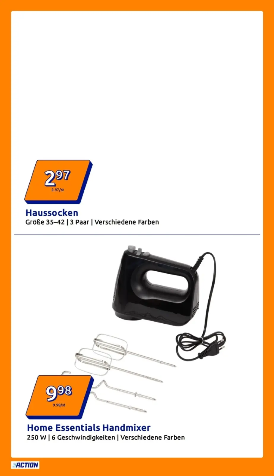 Action Prospekt KW43 mit aktuellen Angeboten und attraktiven Rabatten – günstige Lebensmittel, Sparen Sie bei Action Prospekt diese Woche!